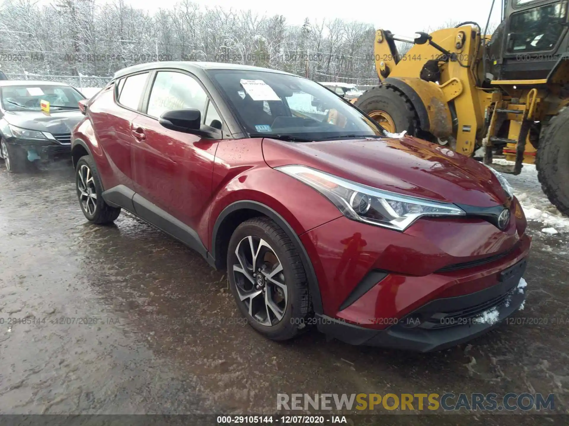 1 Photograph of a damaged car NMTKHMBX4KR097706 TOYOTA C-HR 2019