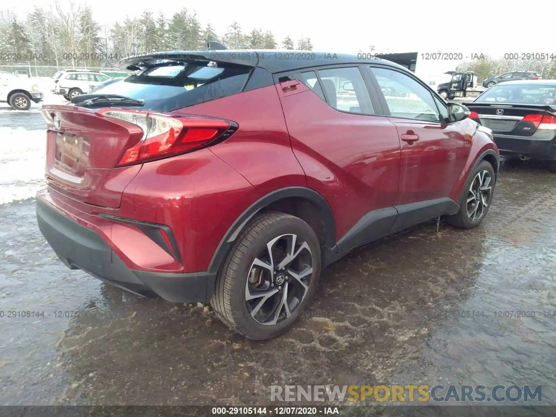 4 Фотография поврежденного автомобиля NMTKHMBX4KR097706 TOYOTA C-HR 2019