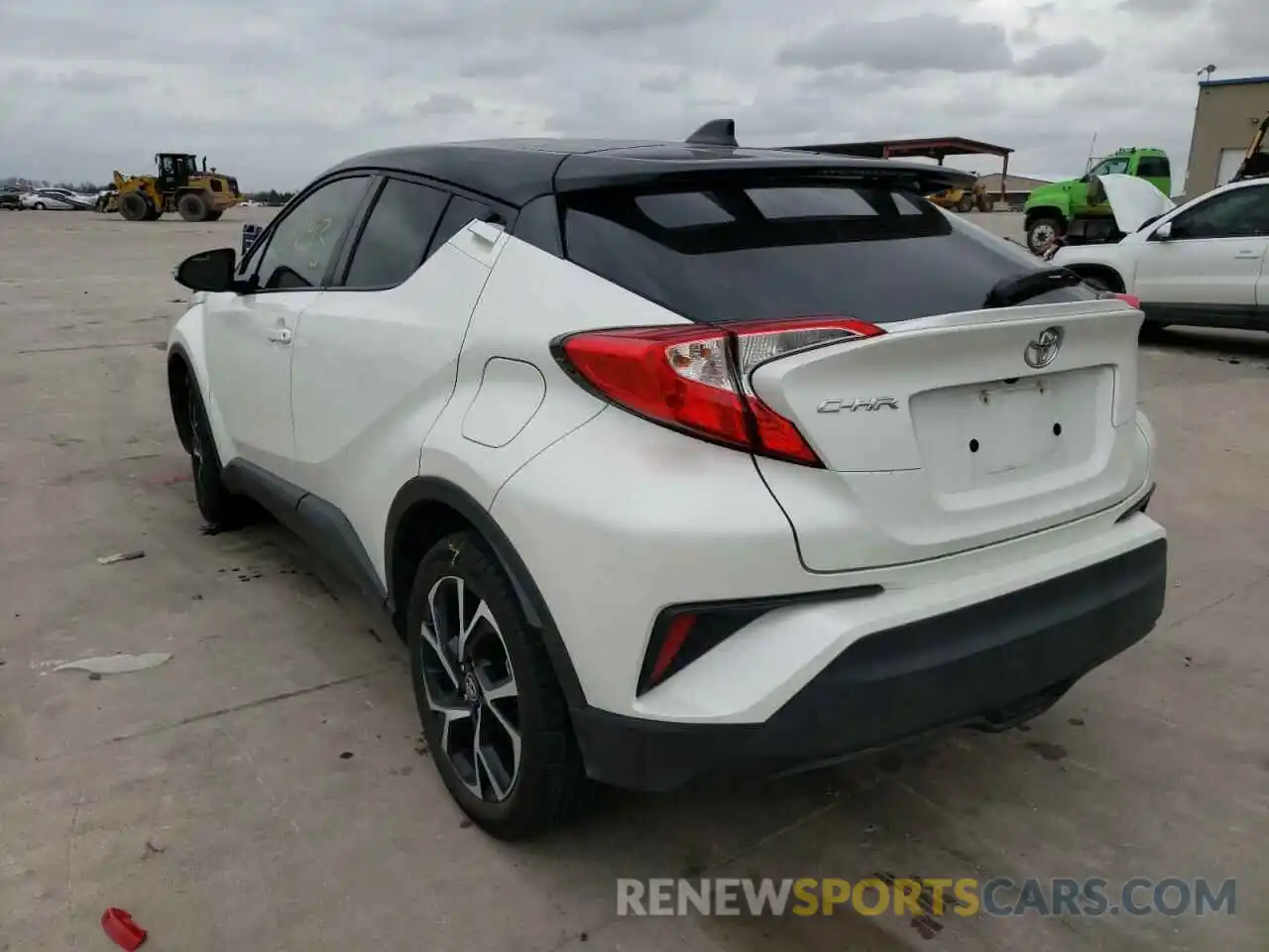 3 Photograph of a damaged car NMTKHMBX4KR098029 TOYOTA C-HR 2019