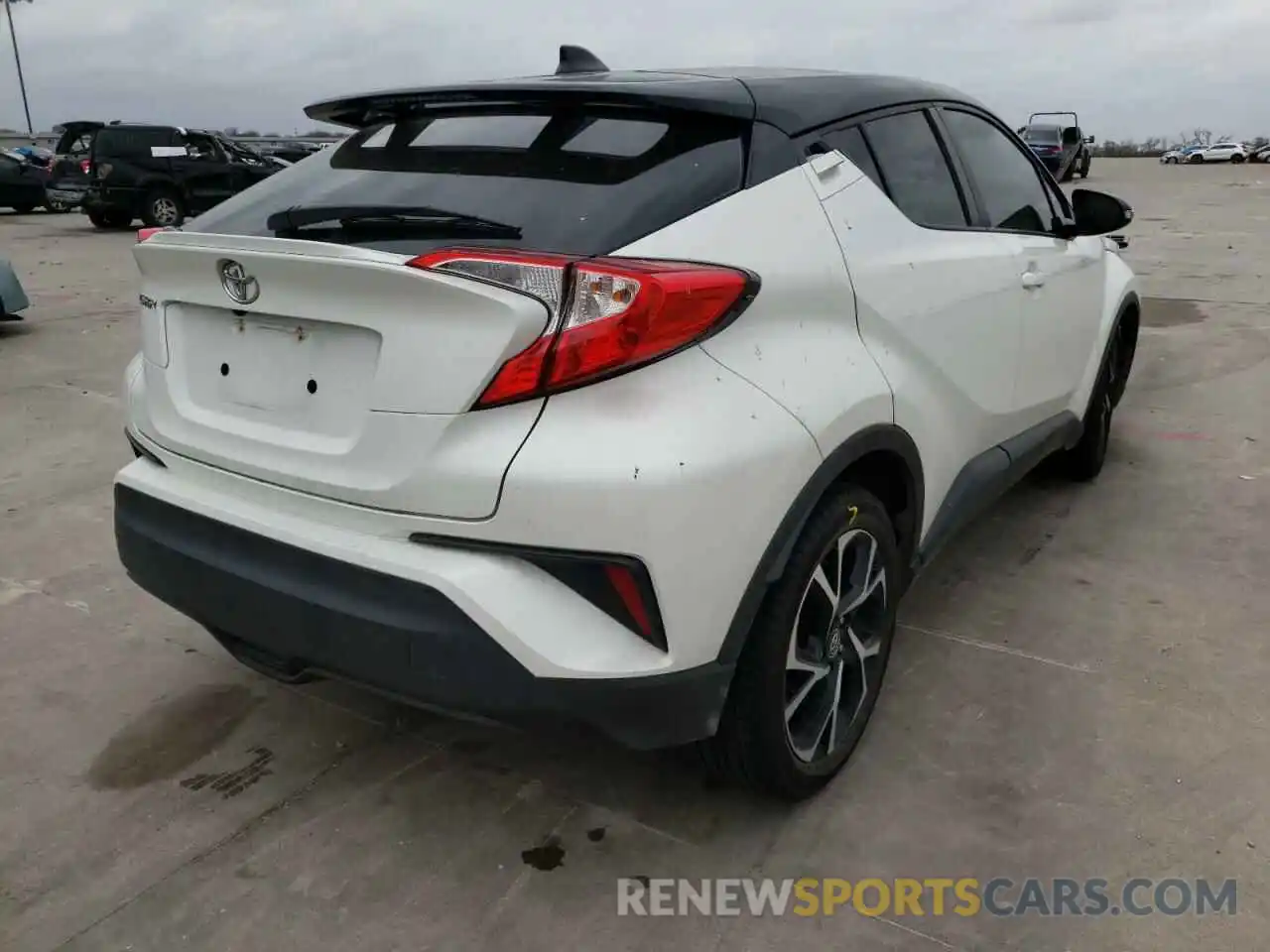 4 Photograph of a damaged car NMTKHMBX4KR098029 TOYOTA C-HR 2019