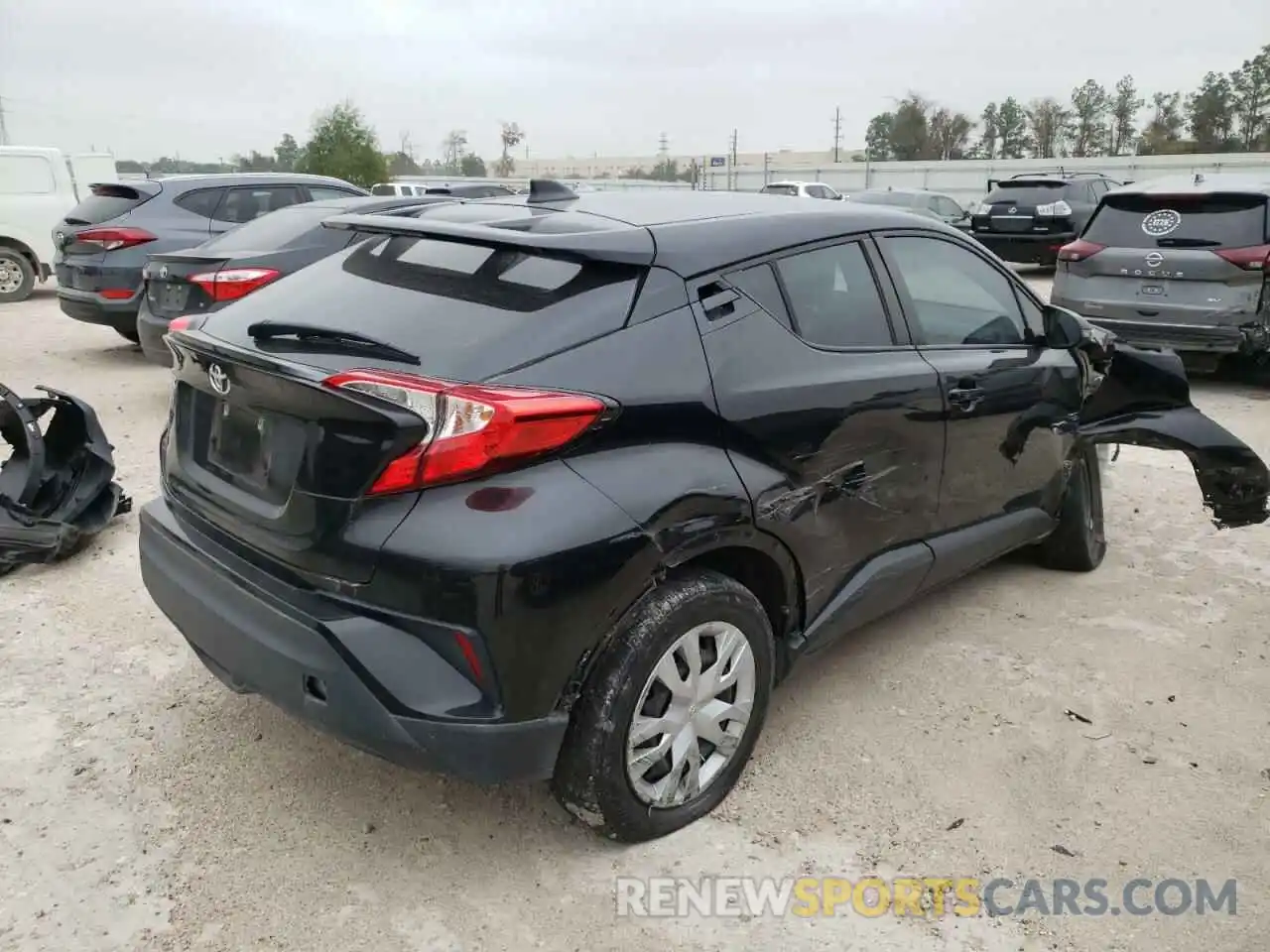 4 Фотография поврежденного автомобиля NMTKHMBX4KR098466 TOYOTA C-HR 2019