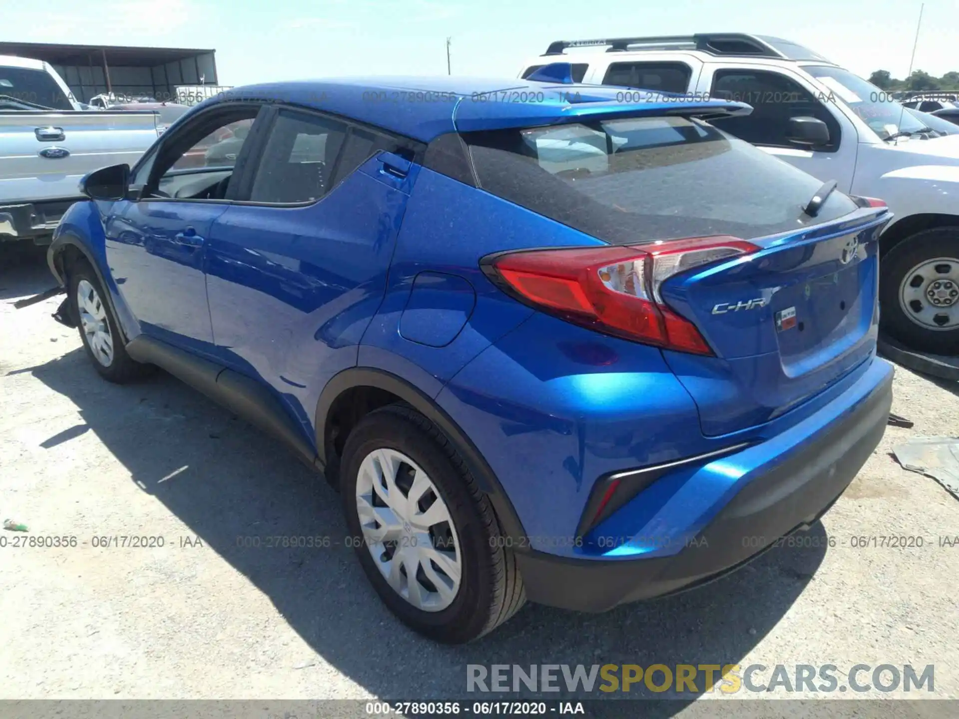 3 Photograph of a damaged car NMTKHMBX4KR098841 TOYOTA C-HR 2019