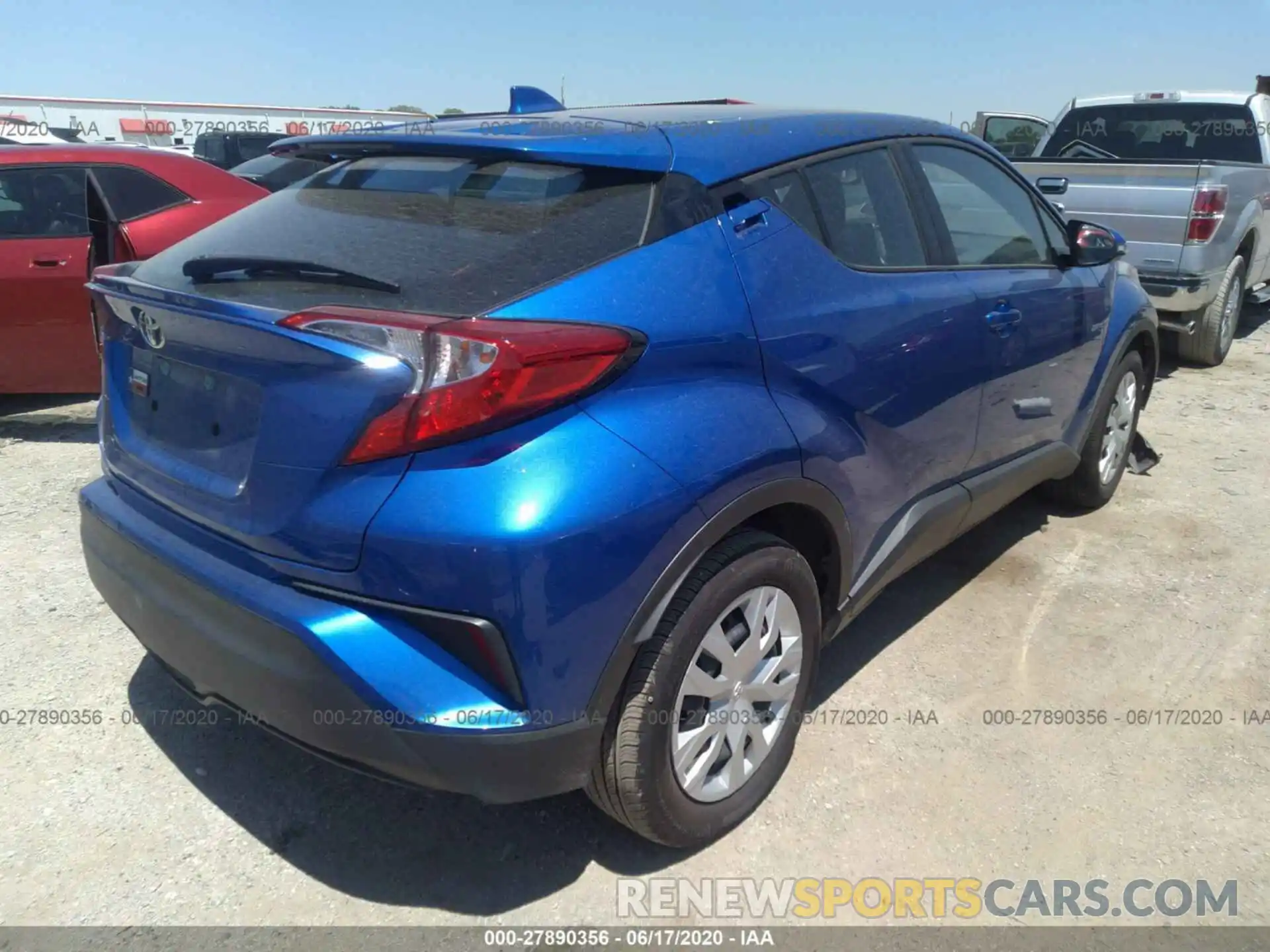 4 Photograph of a damaged car NMTKHMBX4KR098841 TOYOTA C-HR 2019