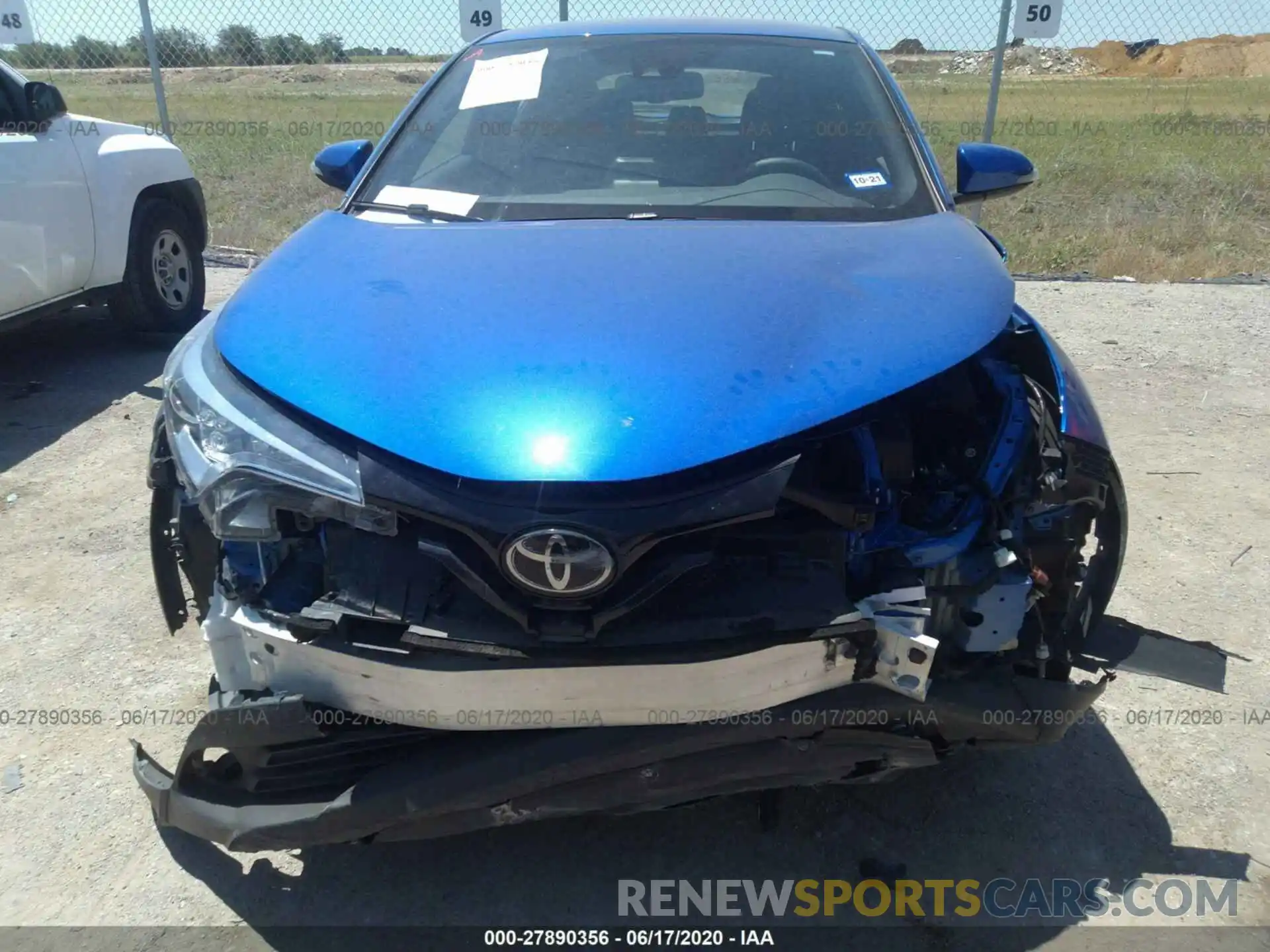 6 Photograph of a damaged car NMTKHMBX4KR098841 TOYOTA C-HR 2019