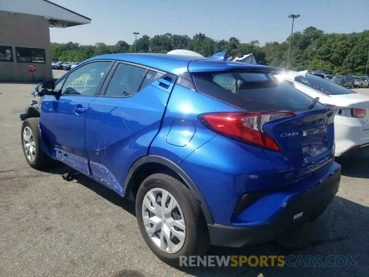 3 Photograph of a damaged car NMTKHMBX4KR098970 TOYOTA C-HR 2019