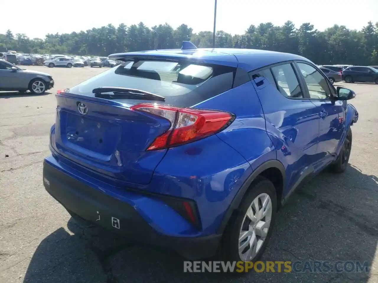 4 Photograph of a damaged car NMTKHMBX4KR098970 TOYOTA C-HR 2019