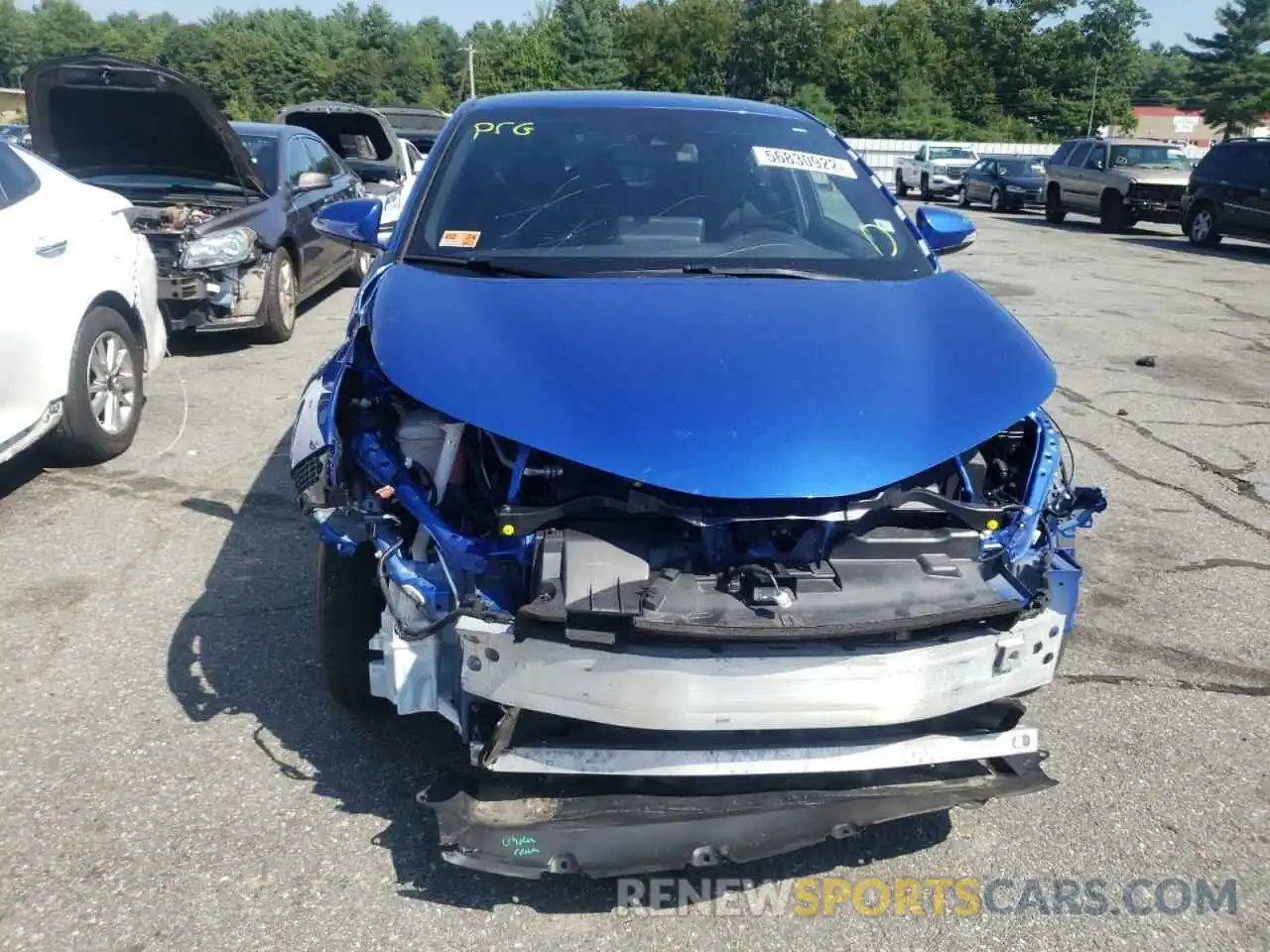 9 Photograph of a damaged car NMTKHMBX4KR098970 TOYOTA C-HR 2019