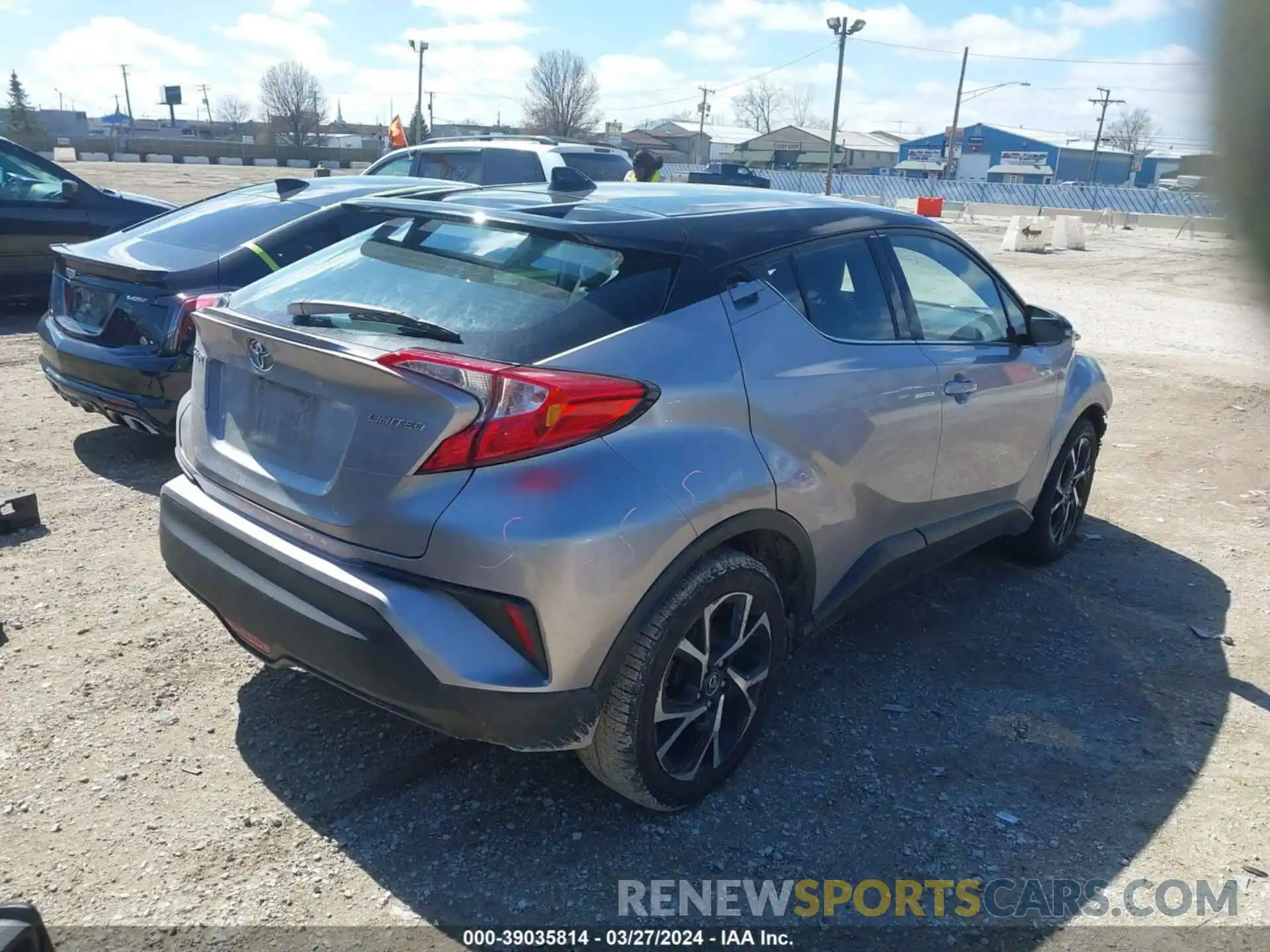 4 Photograph of a damaged car NMTKHMBX4KR100166 TOYOTA C-HR 2019