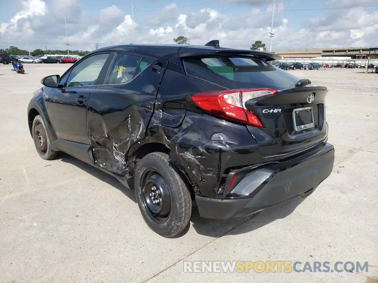 3 Photograph of a damaged car NMTKHMBX4KR100460 TOYOTA C-HR 2019