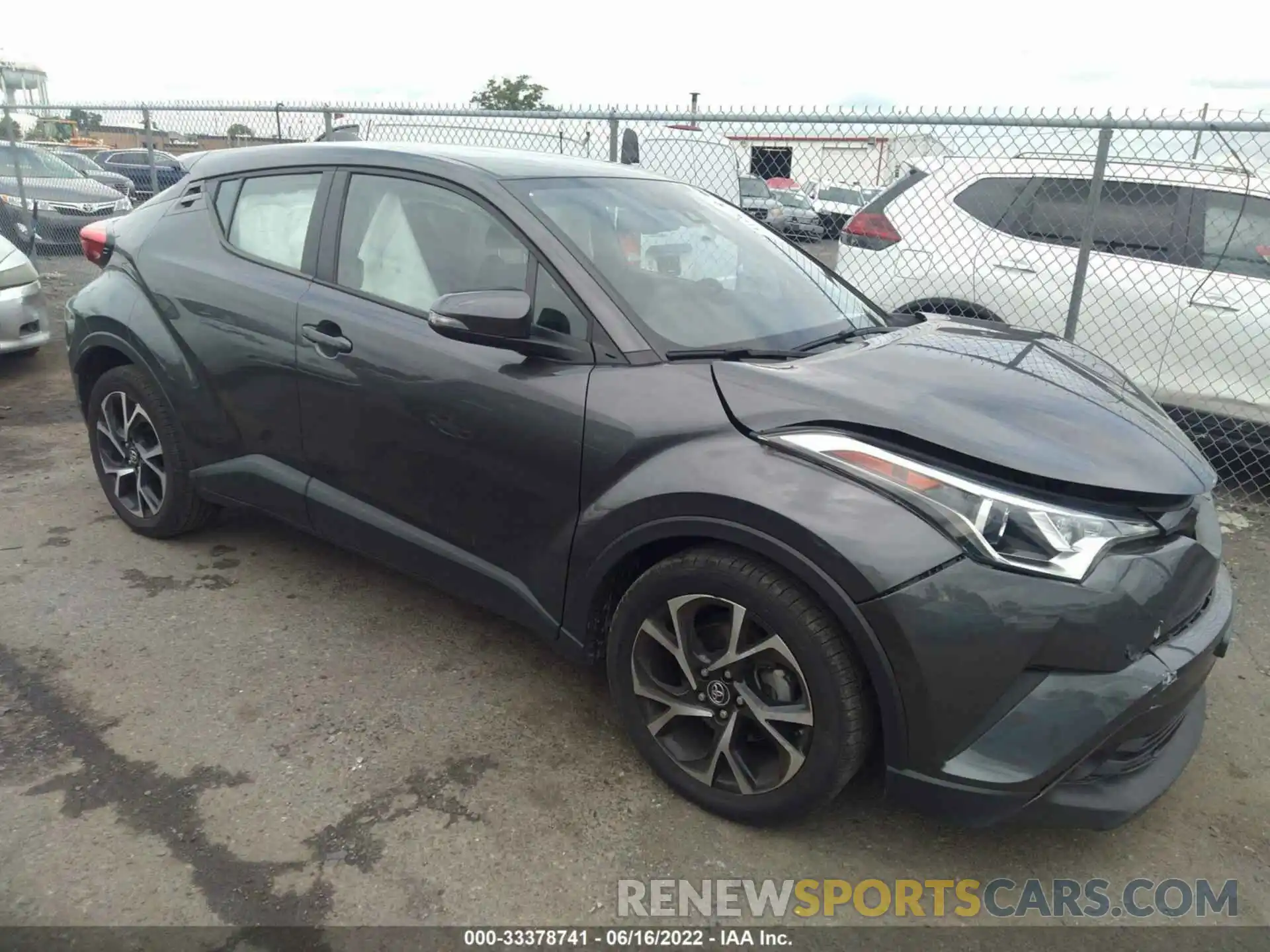 1 Photograph of a damaged car NMTKHMBX4KR100622 TOYOTA C-HR 2019