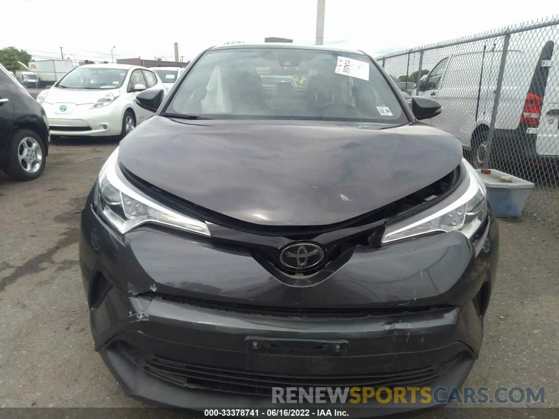 6 Photograph of a damaged car NMTKHMBX4KR100622 TOYOTA C-HR 2019