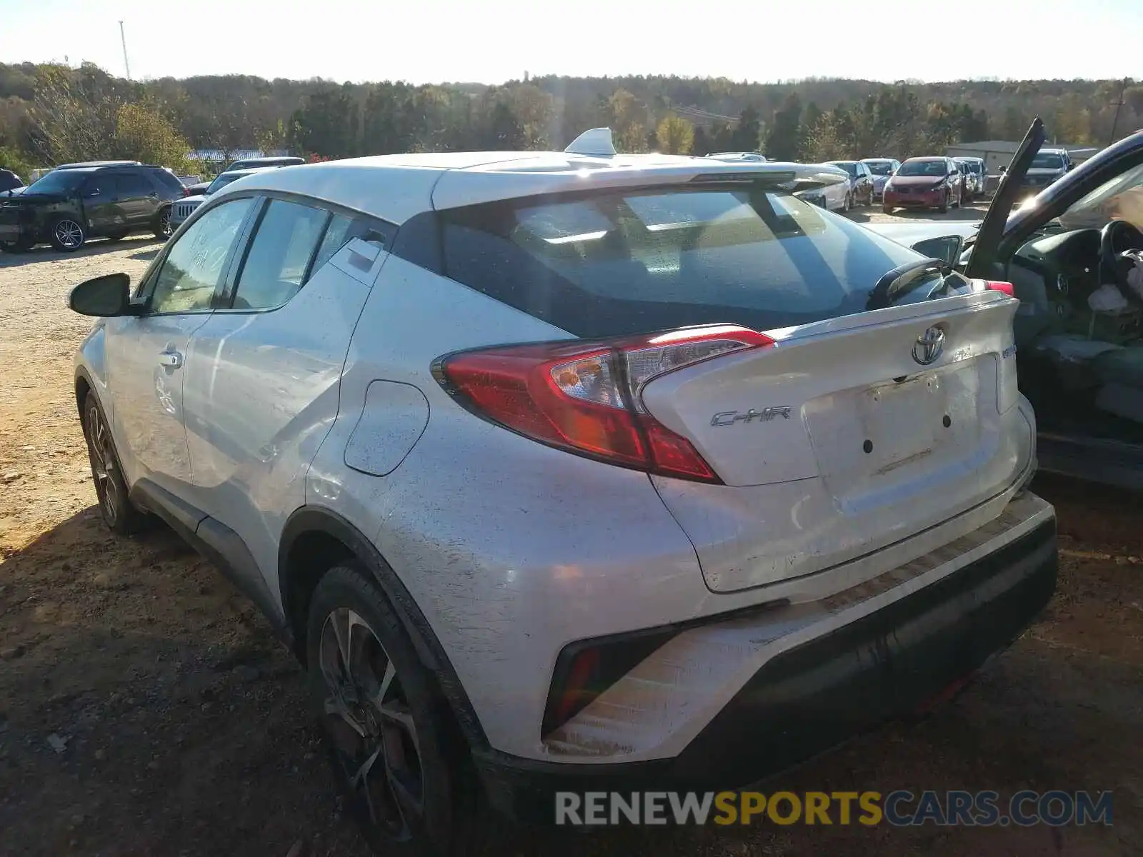 3 Photograph of a damaged car NMTKHMBX4KR100636 TOYOTA C-HR 2019