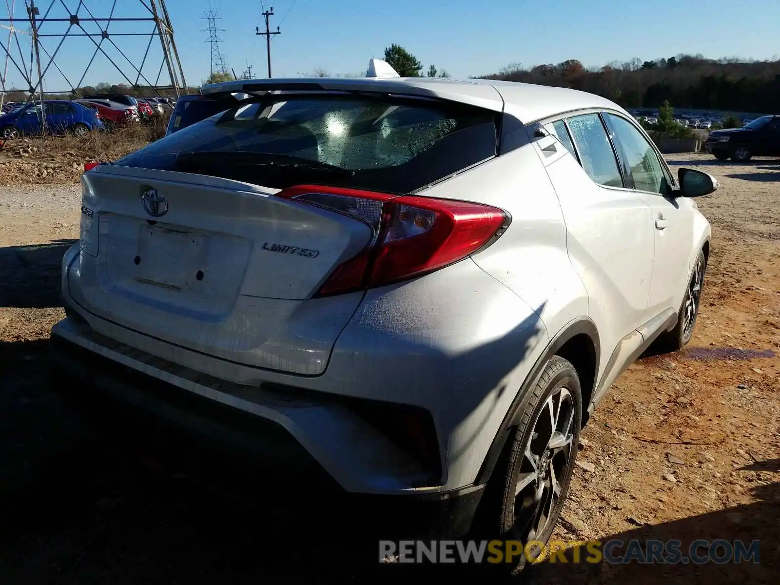 4 Photograph of a damaged car NMTKHMBX4KR100636 TOYOTA C-HR 2019