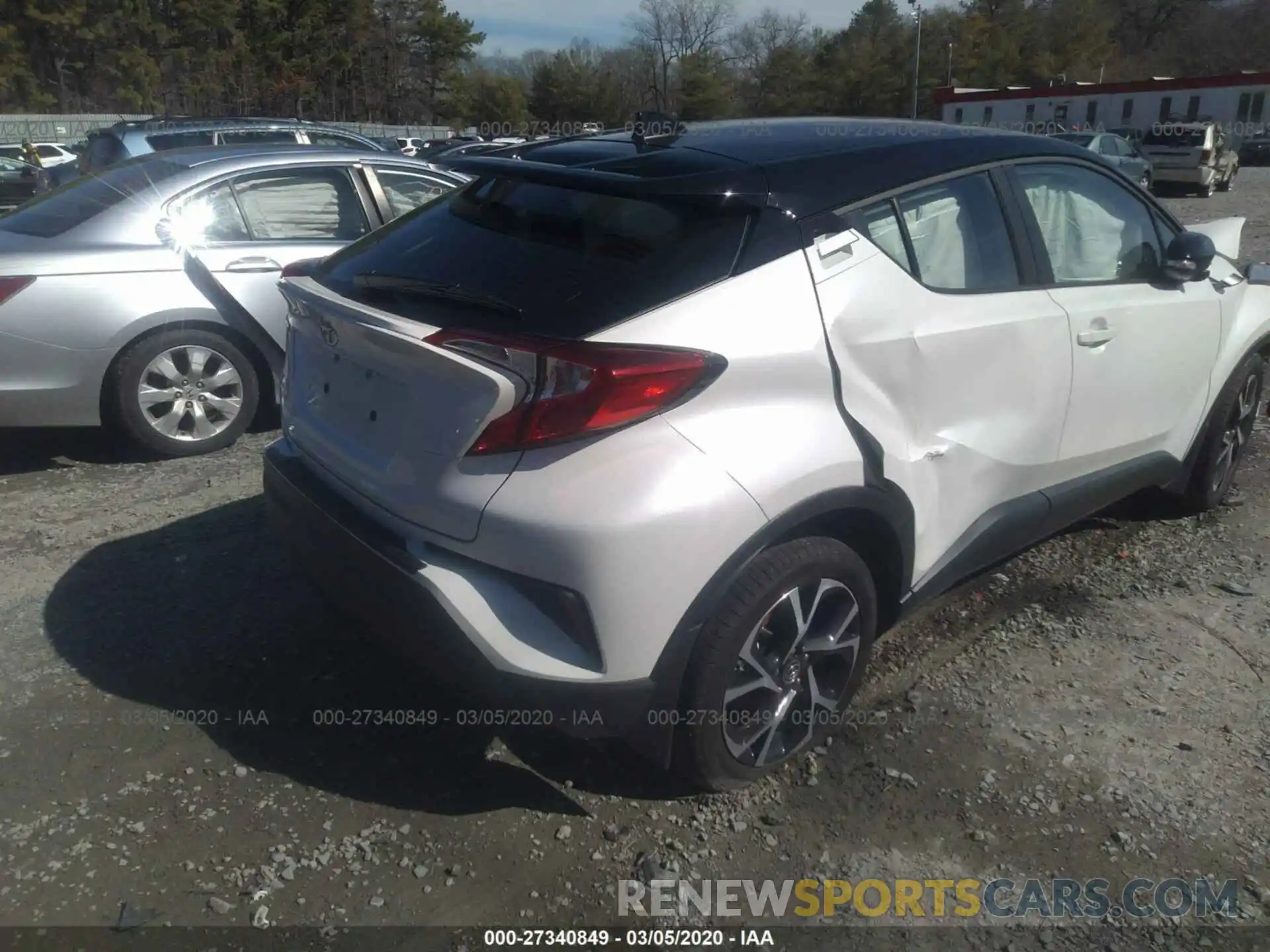 4 Photograph of a damaged car NMTKHMBX4KR101205 TOYOTA C-HR 2019