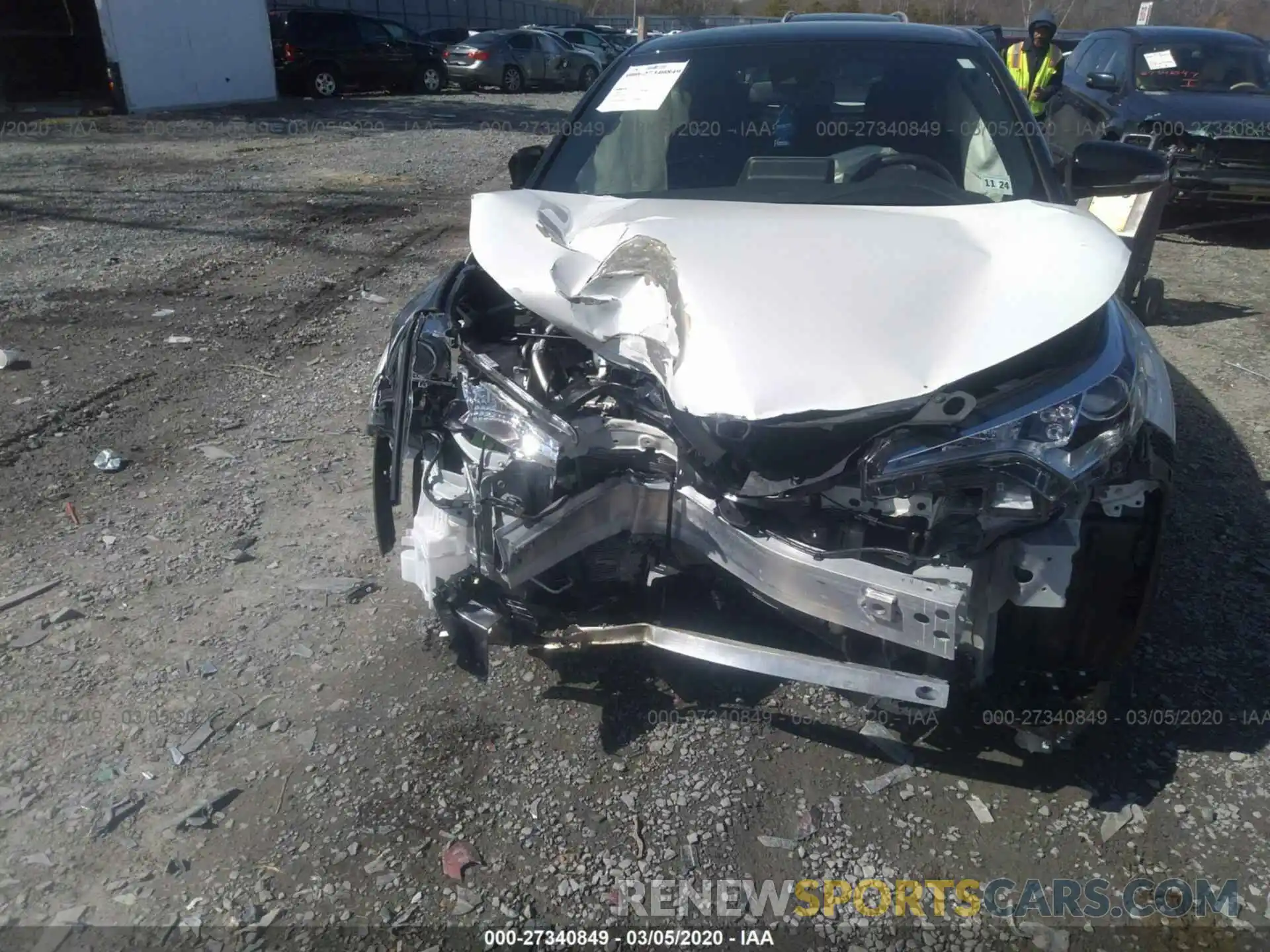 6 Photograph of a damaged car NMTKHMBX4KR101205 TOYOTA C-HR 2019