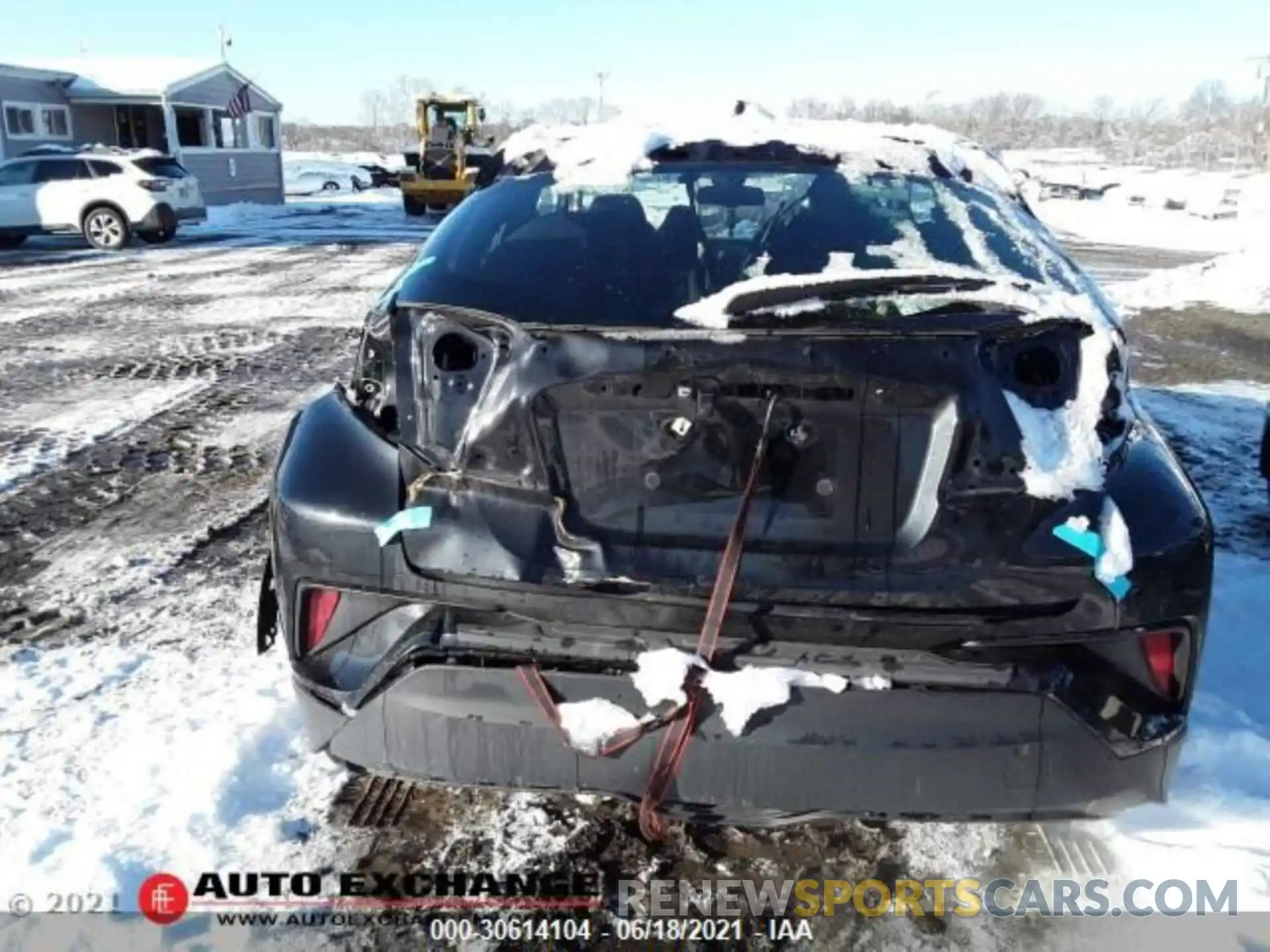 1 Photograph of a damaged car NMTKHMBX5KR068926 TOYOTA C-HR 2019