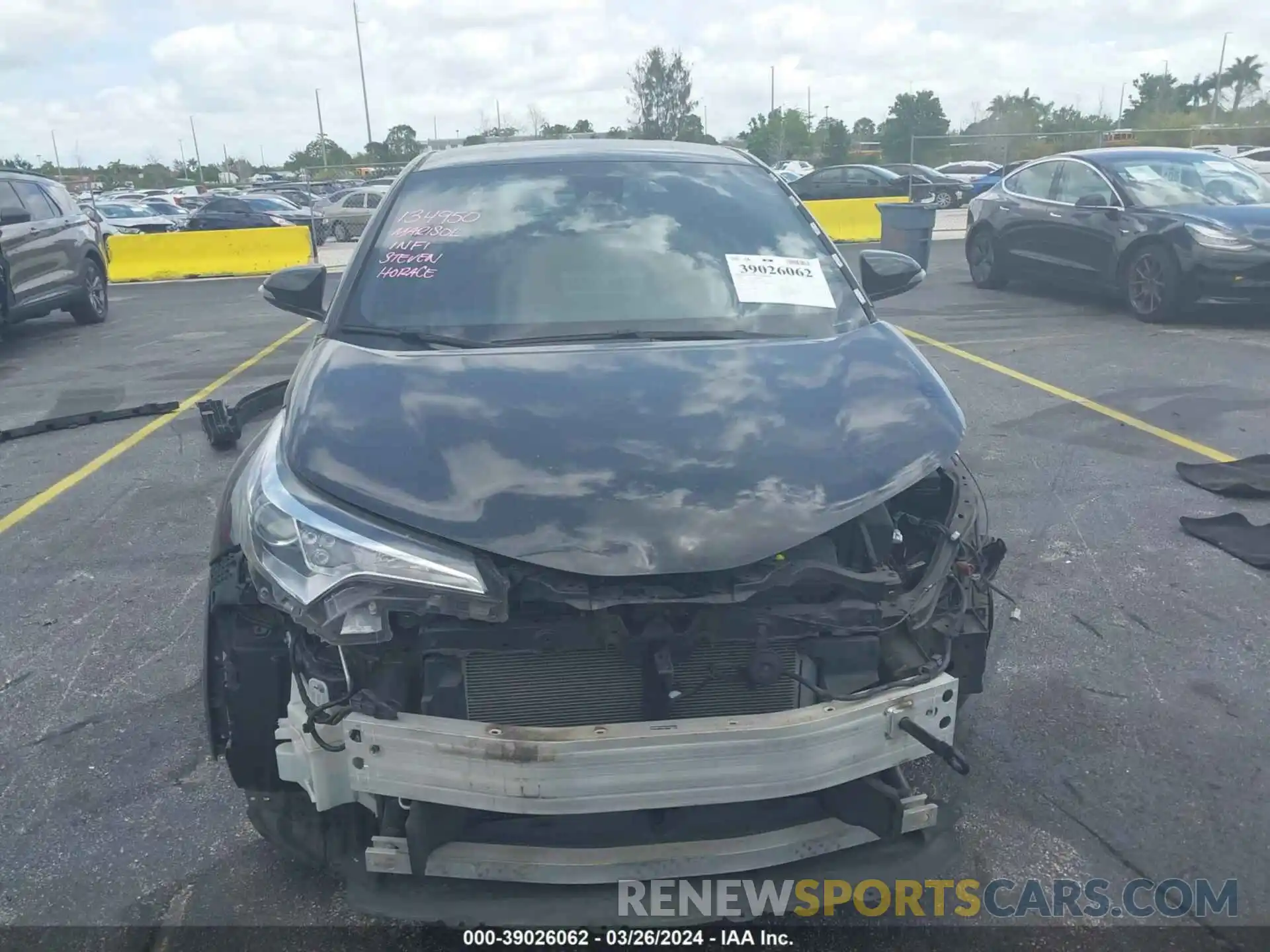 12 Photograph of a damaged car NMTKHMBX5KR069445 TOYOTA C-HR 2019