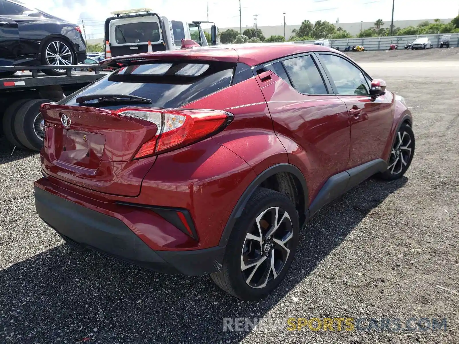 4 Photograph of a damaged car NMTKHMBX5KR069459 TOYOTA C-HR 2019