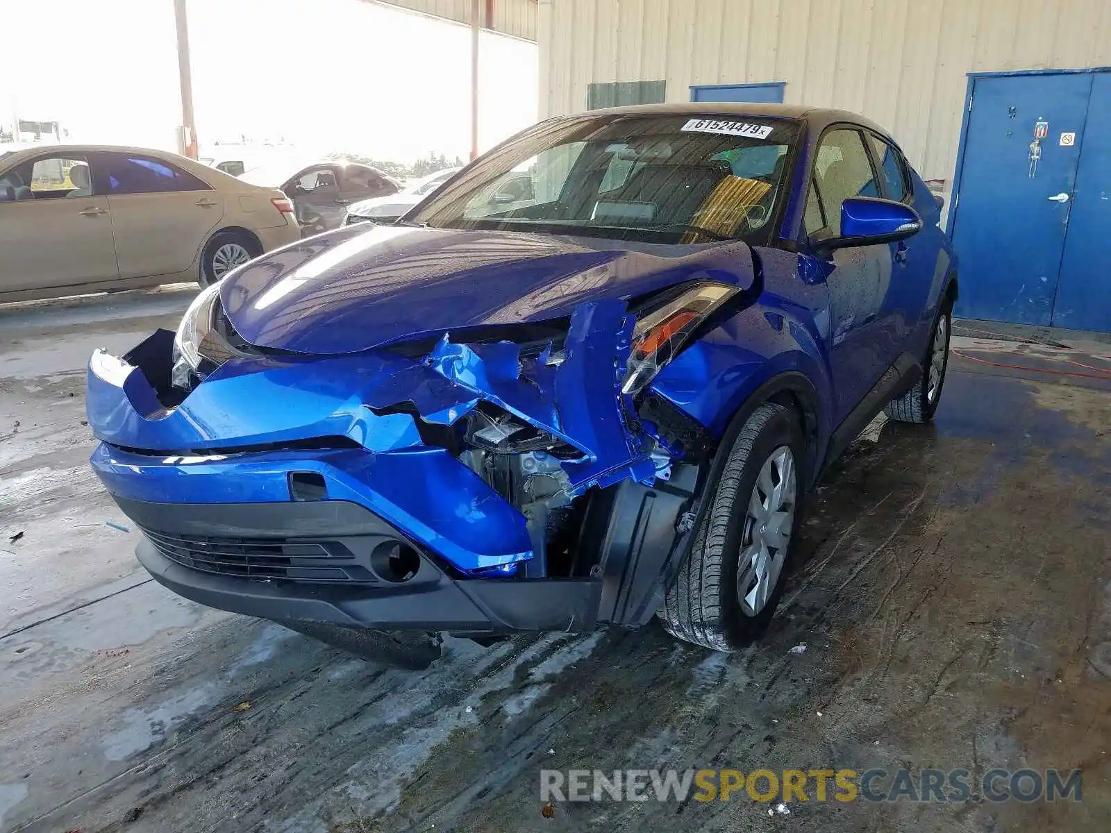 2 Photograph of a damaged car NMTKHMBX5KR069946 TOYOTA C-HR 2019