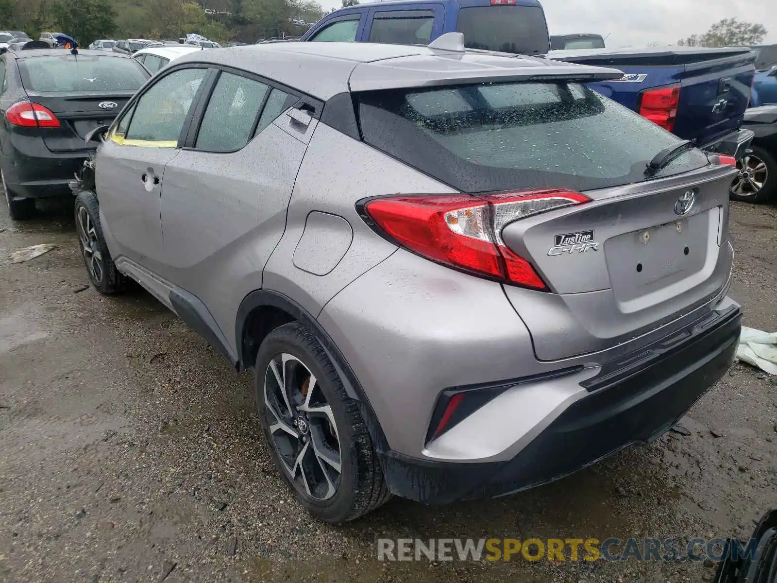 3 Photograph of a damaged car NMTKHMBX5KR071972 TOYOTA C-HR 2019