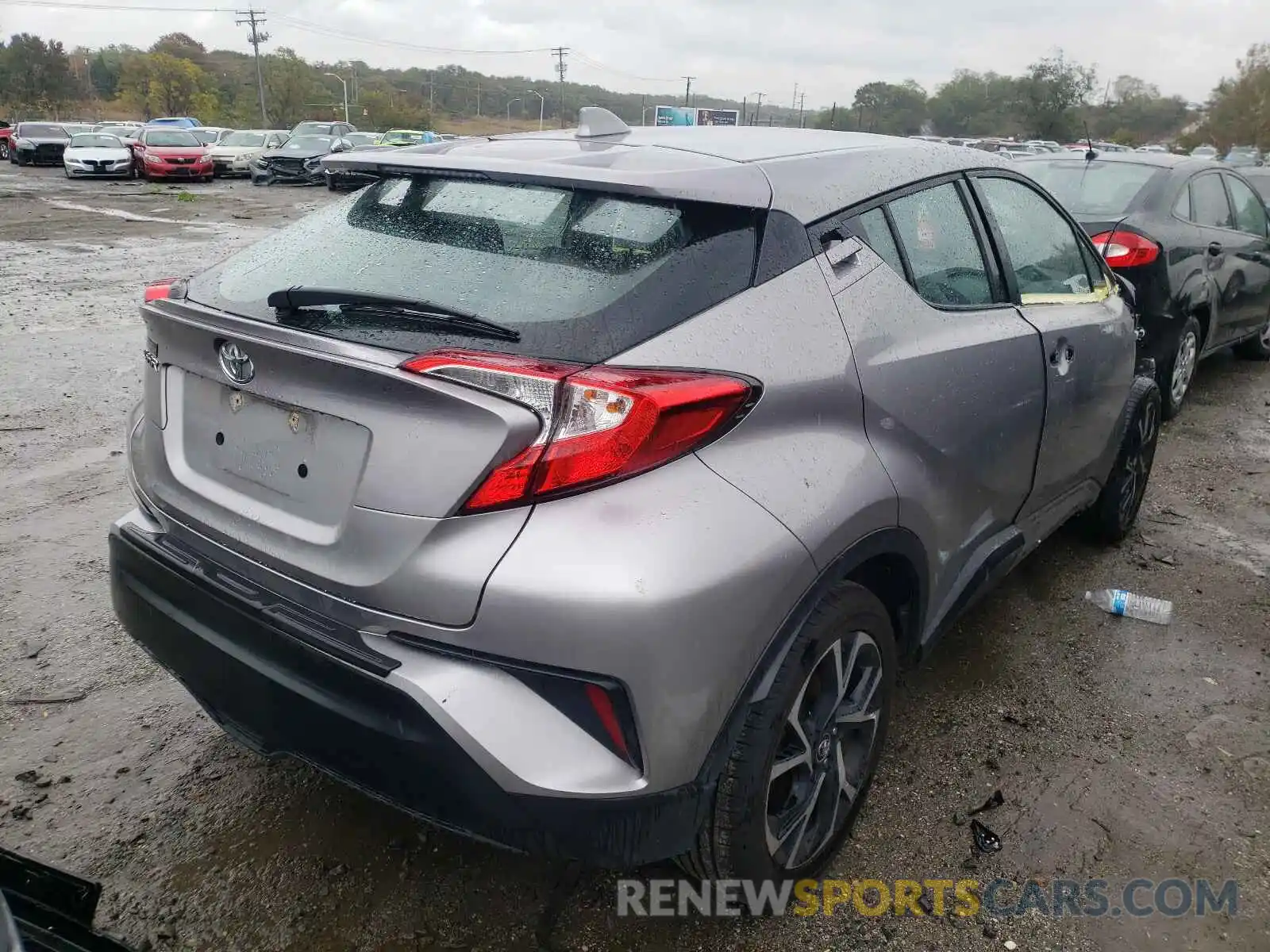 4 Photograph of a damaged car NMTKHMBX5KR071972 TOYOTA C-HR 2019