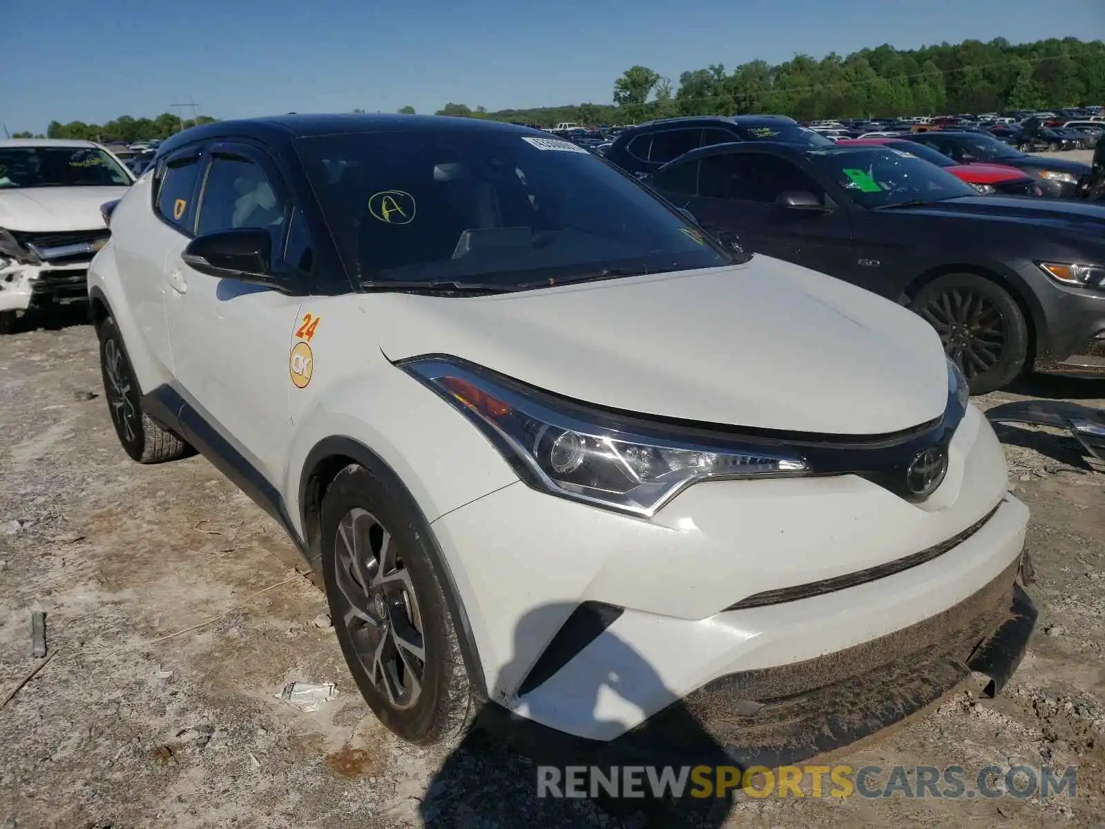 1 Photograph of a damaged car NMTKHMBX5KR073673 TOYOTA C-HR 2019