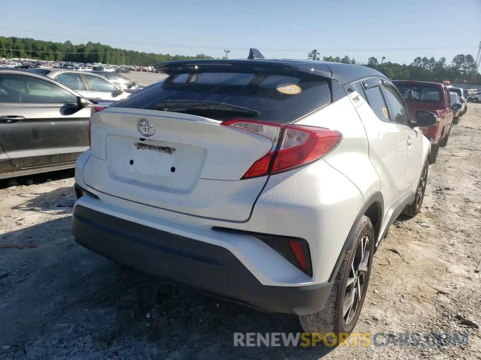 4 Photograph of a damaged car NMTKHMBX5KR073673 TOYOTA C-HR 2019