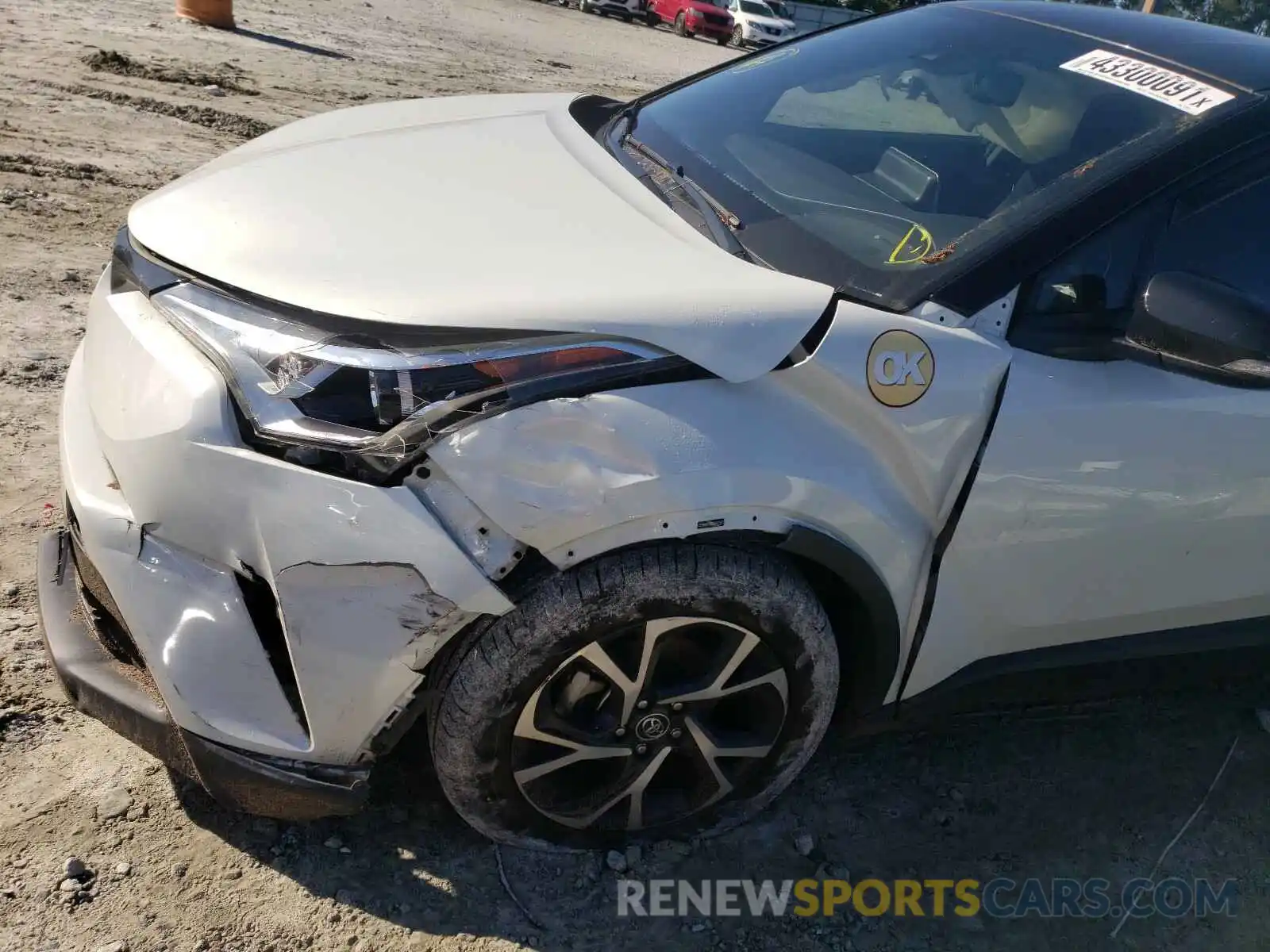 9 Photograph of a damaged car NMTKHMBX5KR073673 TOYOTA C-HR 2019