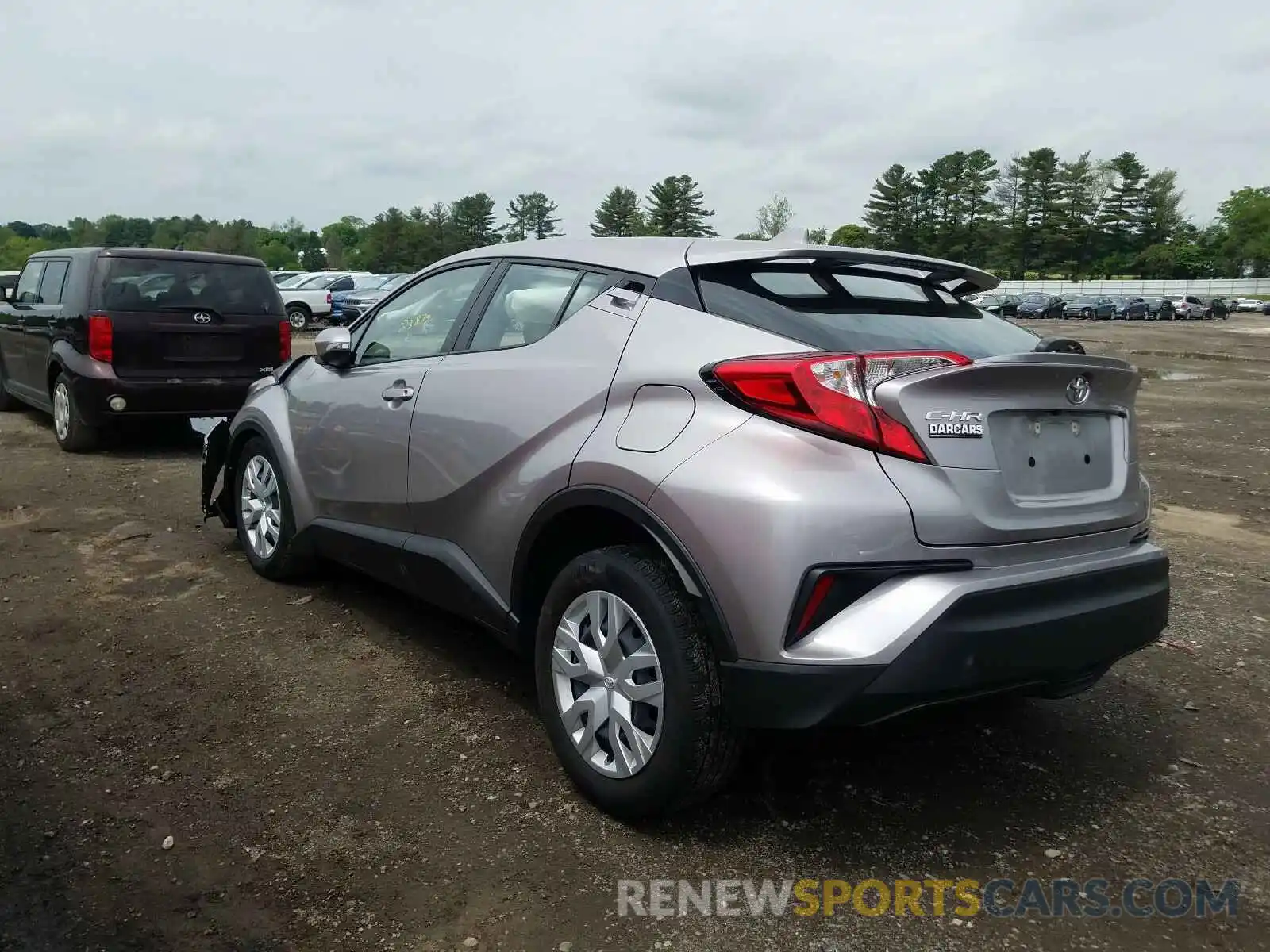 3 Photograph of a damaged car NMTKHMBX5KR073740 TOYOTA C-HR 2019