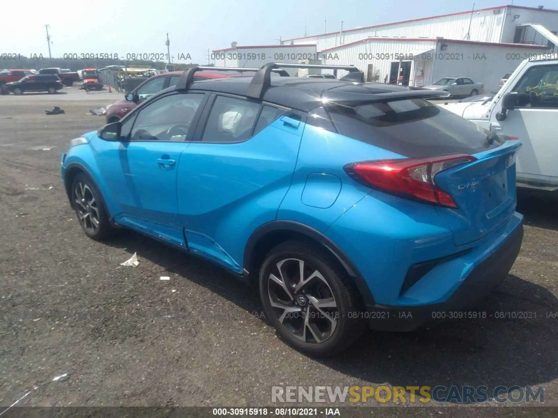 3 Photograph of a damaged car NMTKHMBX5KR075889 TOYOTA C-HR 2019