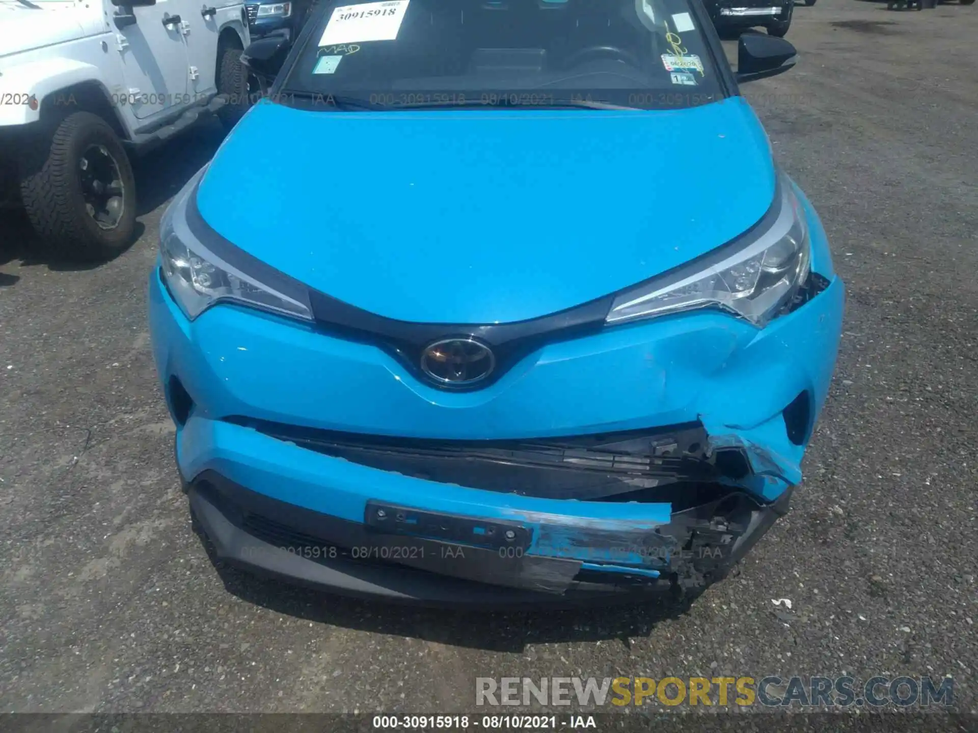 6 Фотография поврежденного автомобиля NMTKHMBX5KR075889 TOYOTA C-HR 2019