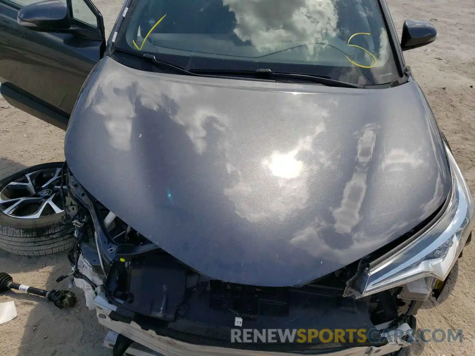 7 Photograph of a damaged car NMTKHMBX5KR076878 TOYOTA C-HR 2019