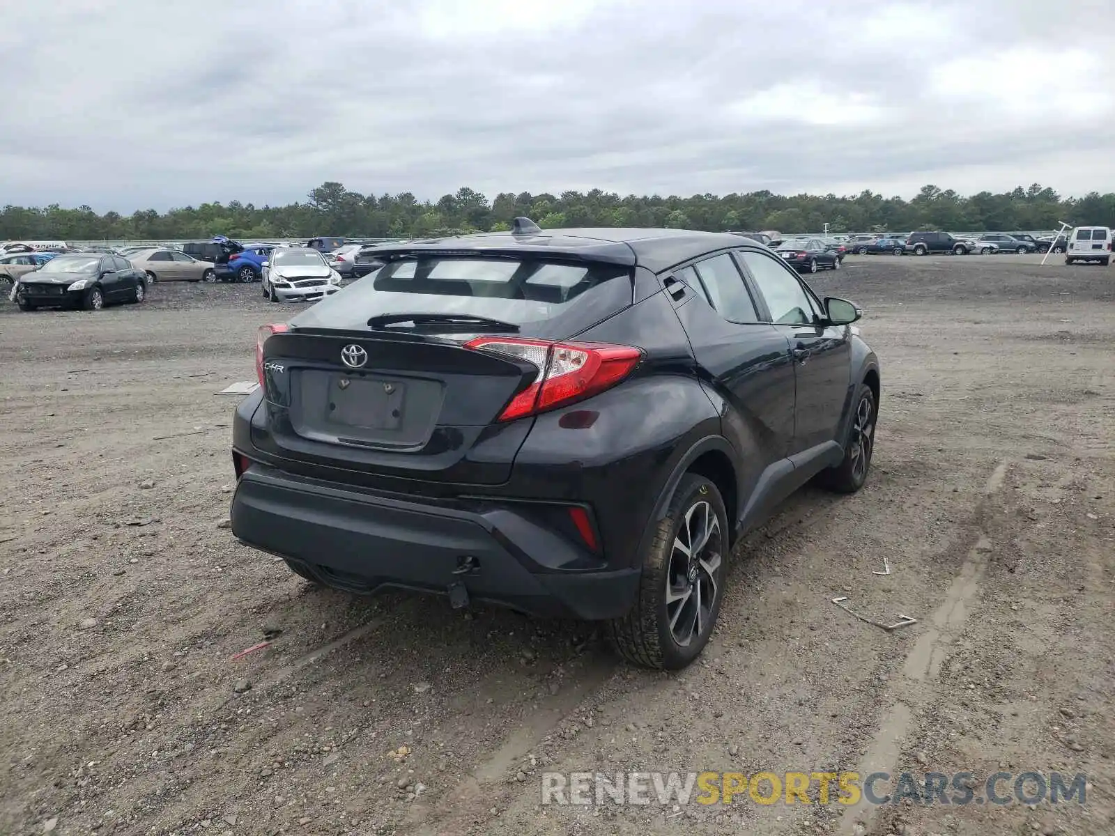 4 Photograph of a damaged car NMTKHMBX5KR077254 TOYOTA C-HR 2019