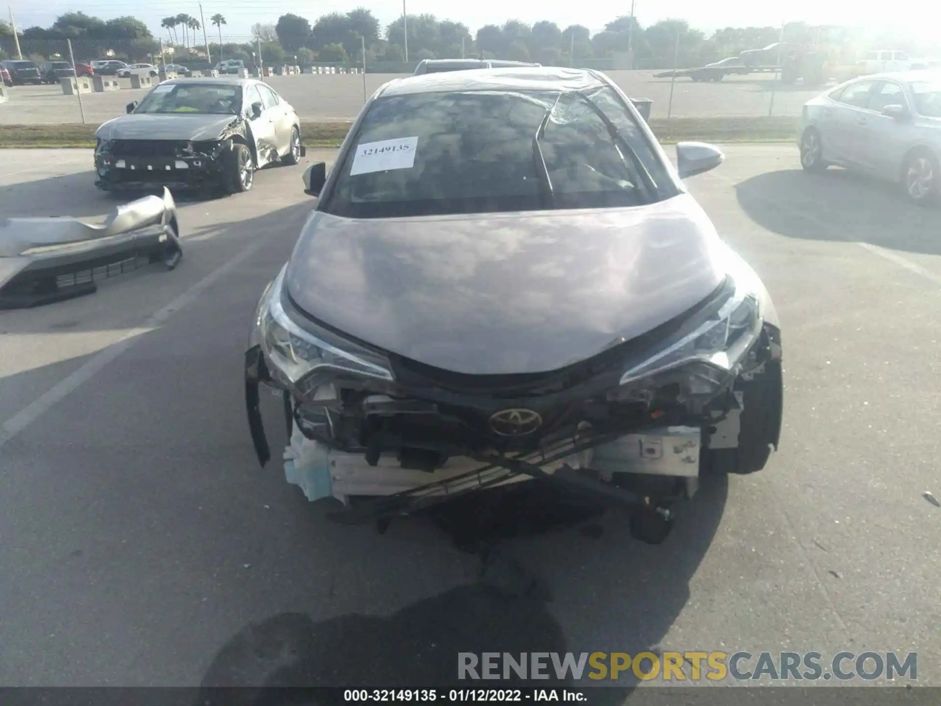 6 Photograph of a damaged car NMTKHMBX5KR077383 TOYOTA C-HR 2019