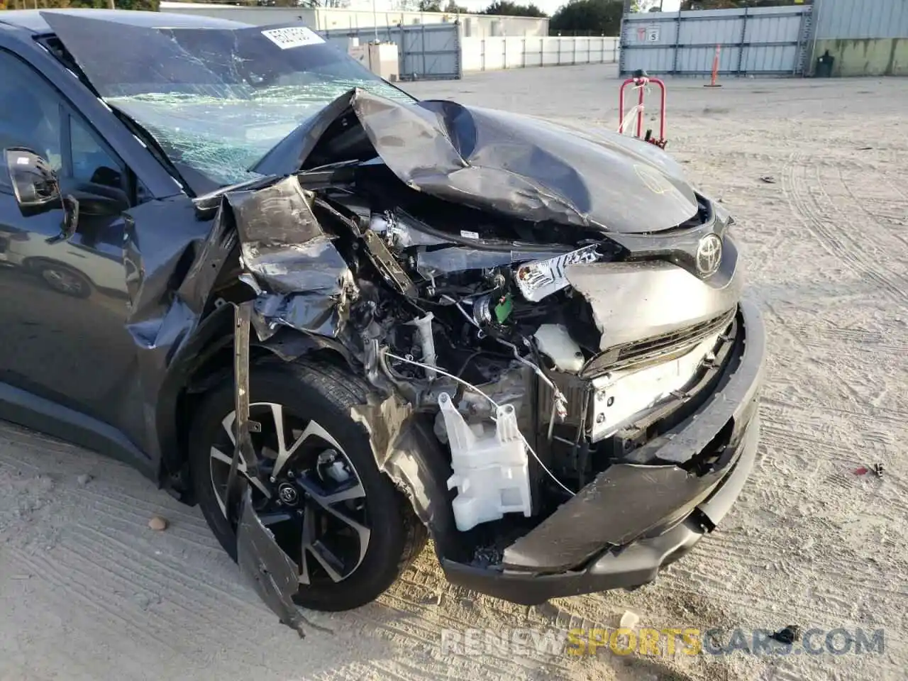 9 Photograph of a damaged car NMTKHMBX5KR077531 TOYOTA C-HR 2019