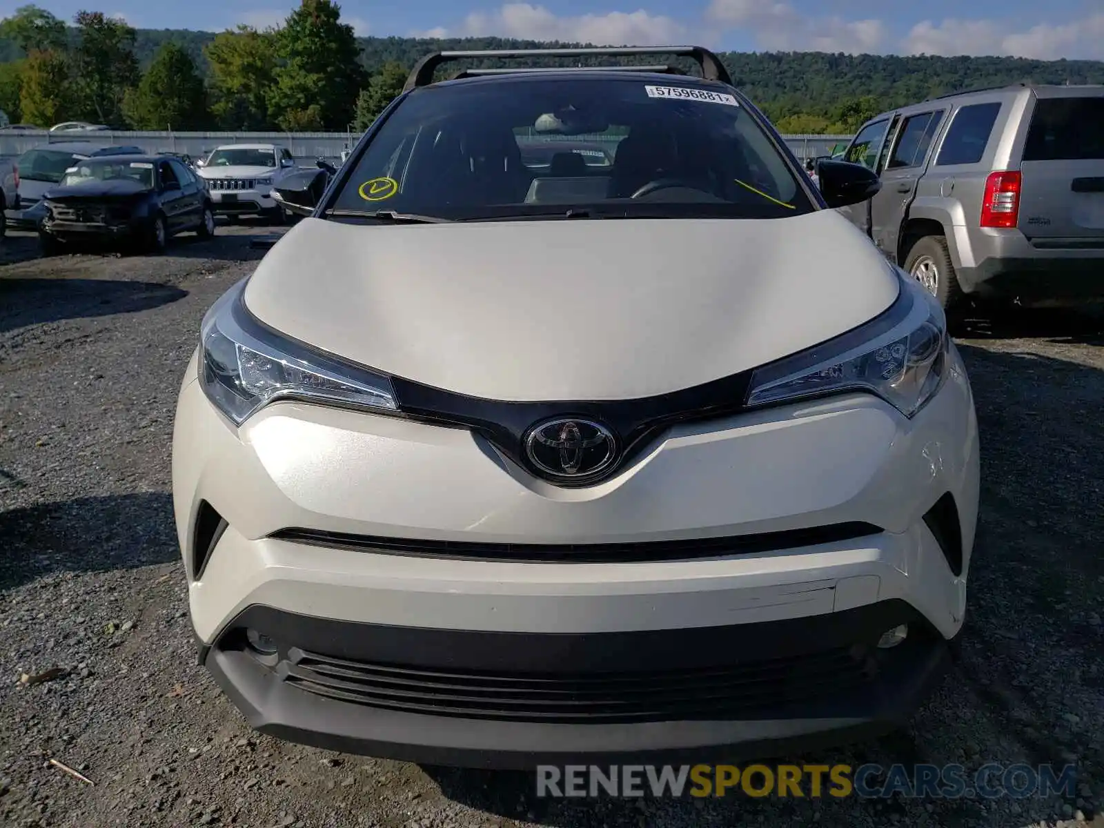 9 Photograph of a damaged car NMTKHMBX5KR077738 TOYOTA C-HR 2019