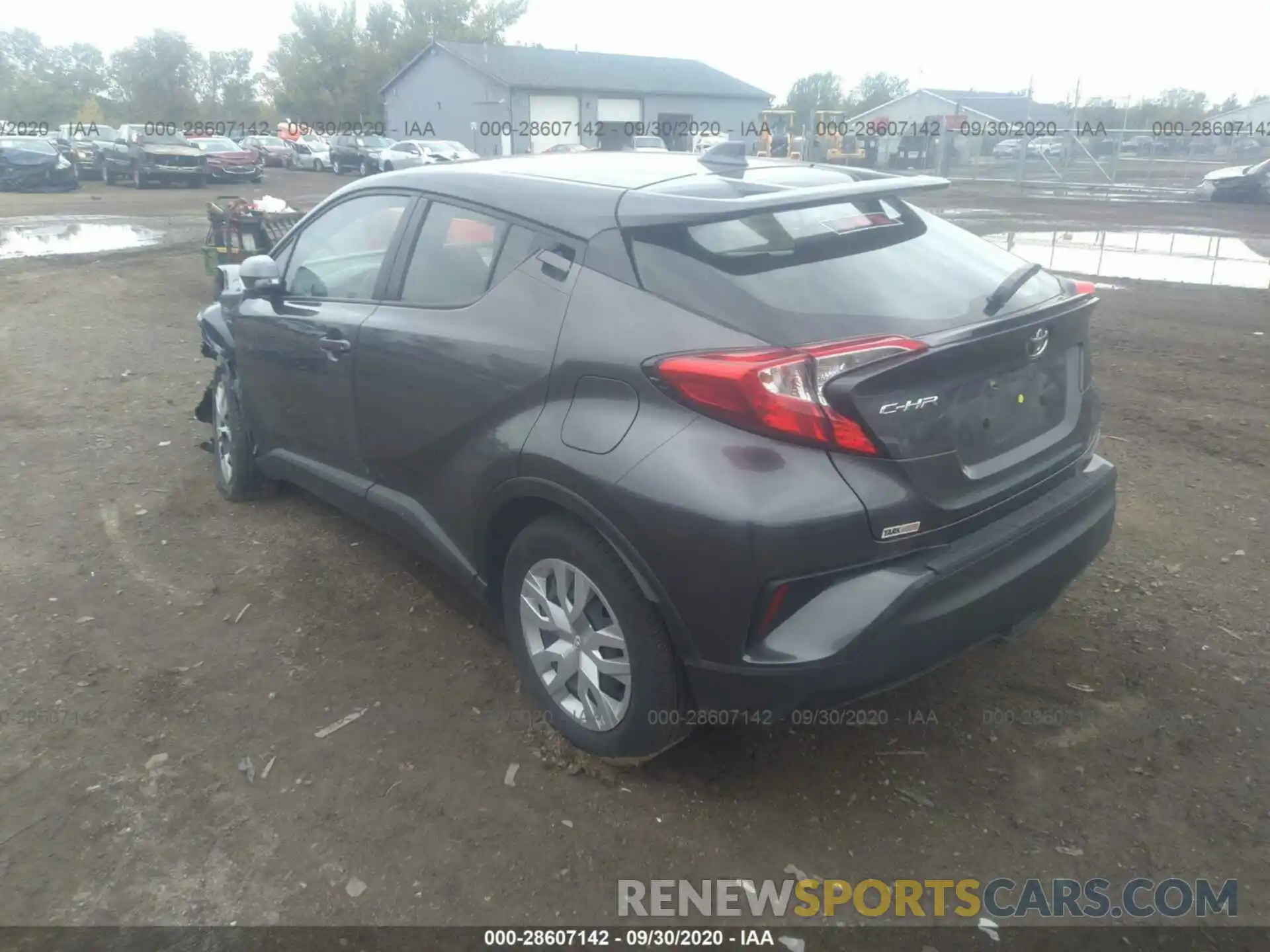 3 Photograph of a damaged car NMTKHMBX5KR078405 TOYOTA C-HR 2019