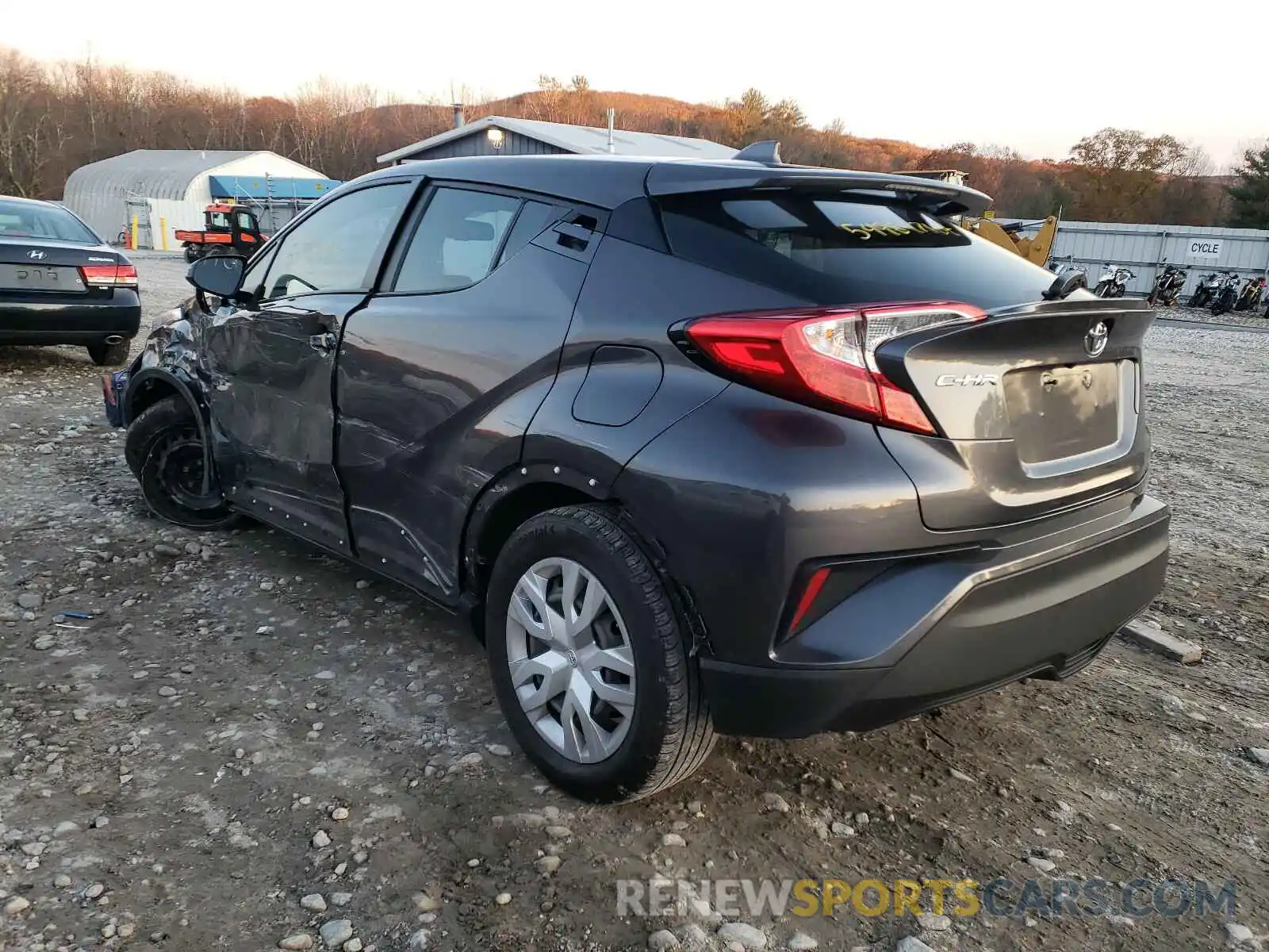 3 Photograph of a damaged car NMTKHMBX5KR078579 TOYOTA C-HR 2019