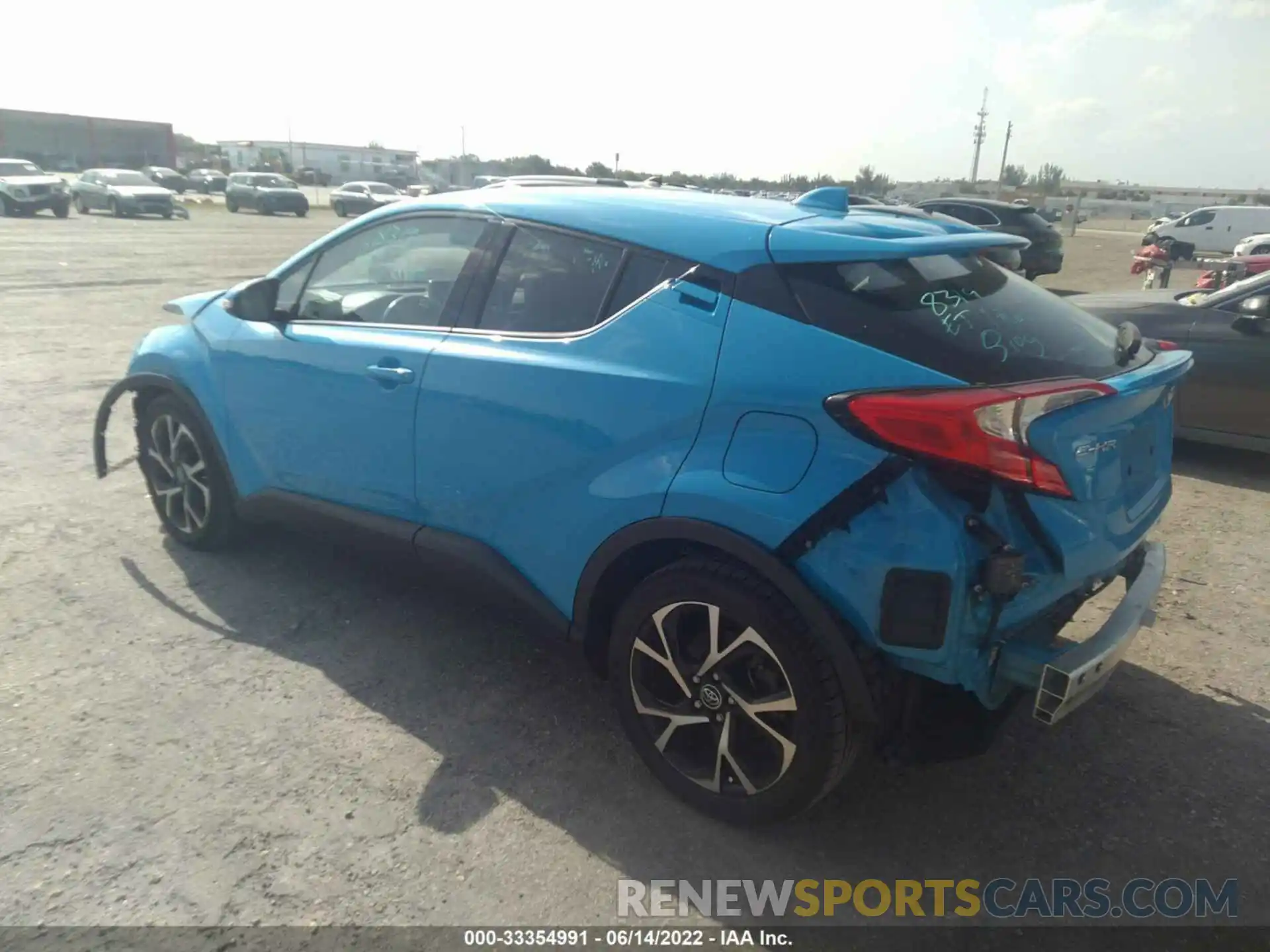 3 Photograph of a damaged car NMTKHMBX5KR079165 TOYOTA C-HR 2019