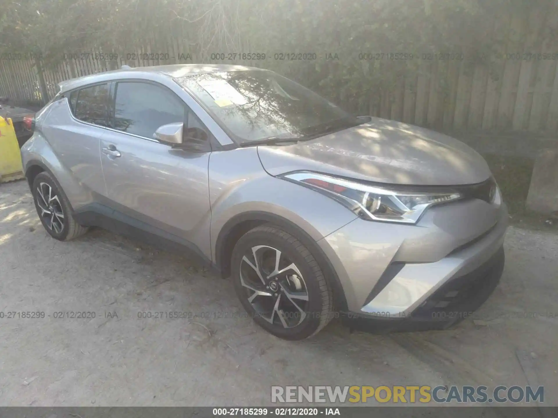 1 Photograph of a damaged car NMTKHMBX5KR079201 TOYOTA C-HR 2019