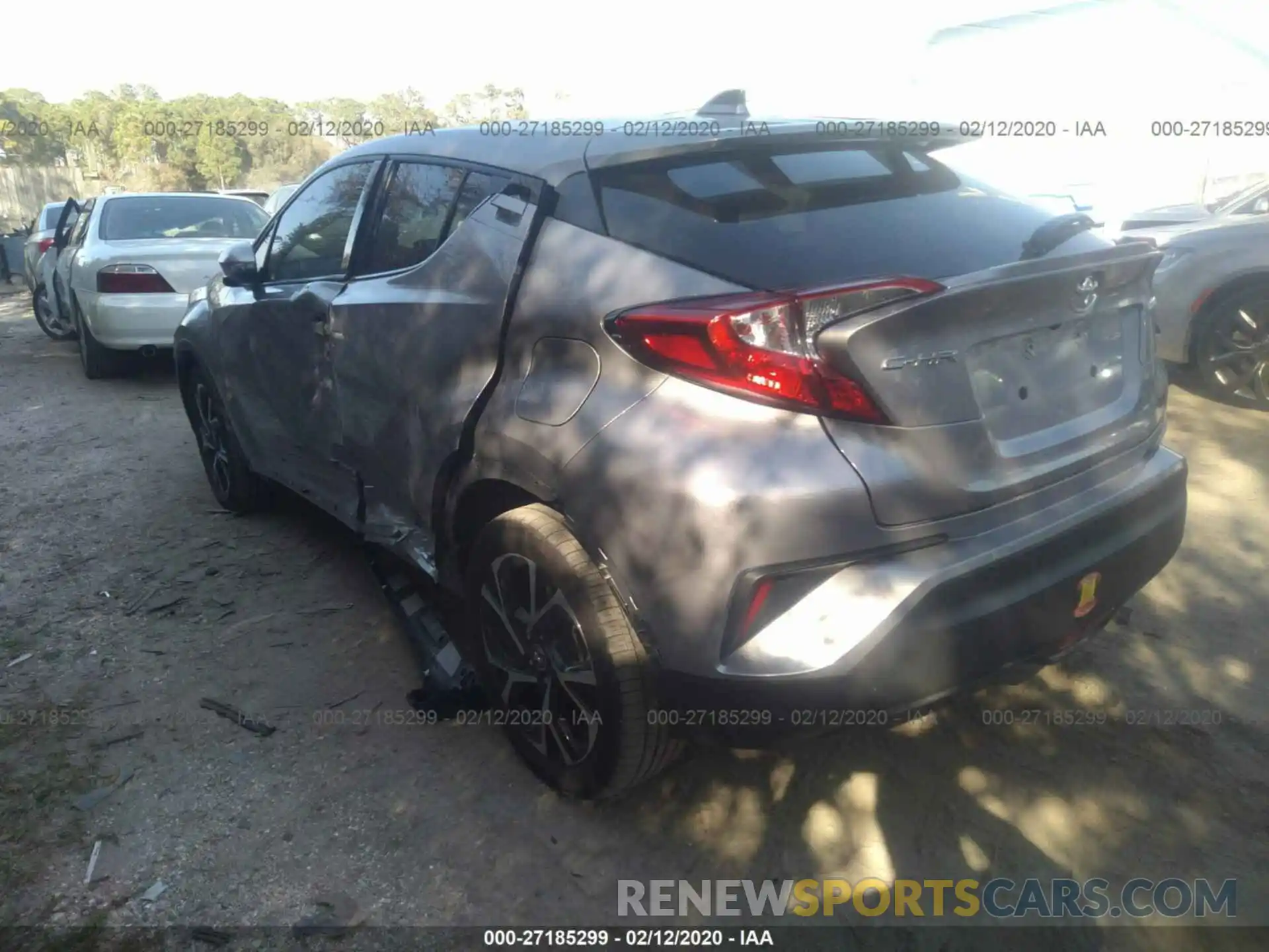 3 Photograph of a damaged car NMTKHMBX5KR079201 TOYOTA C-HR 2019