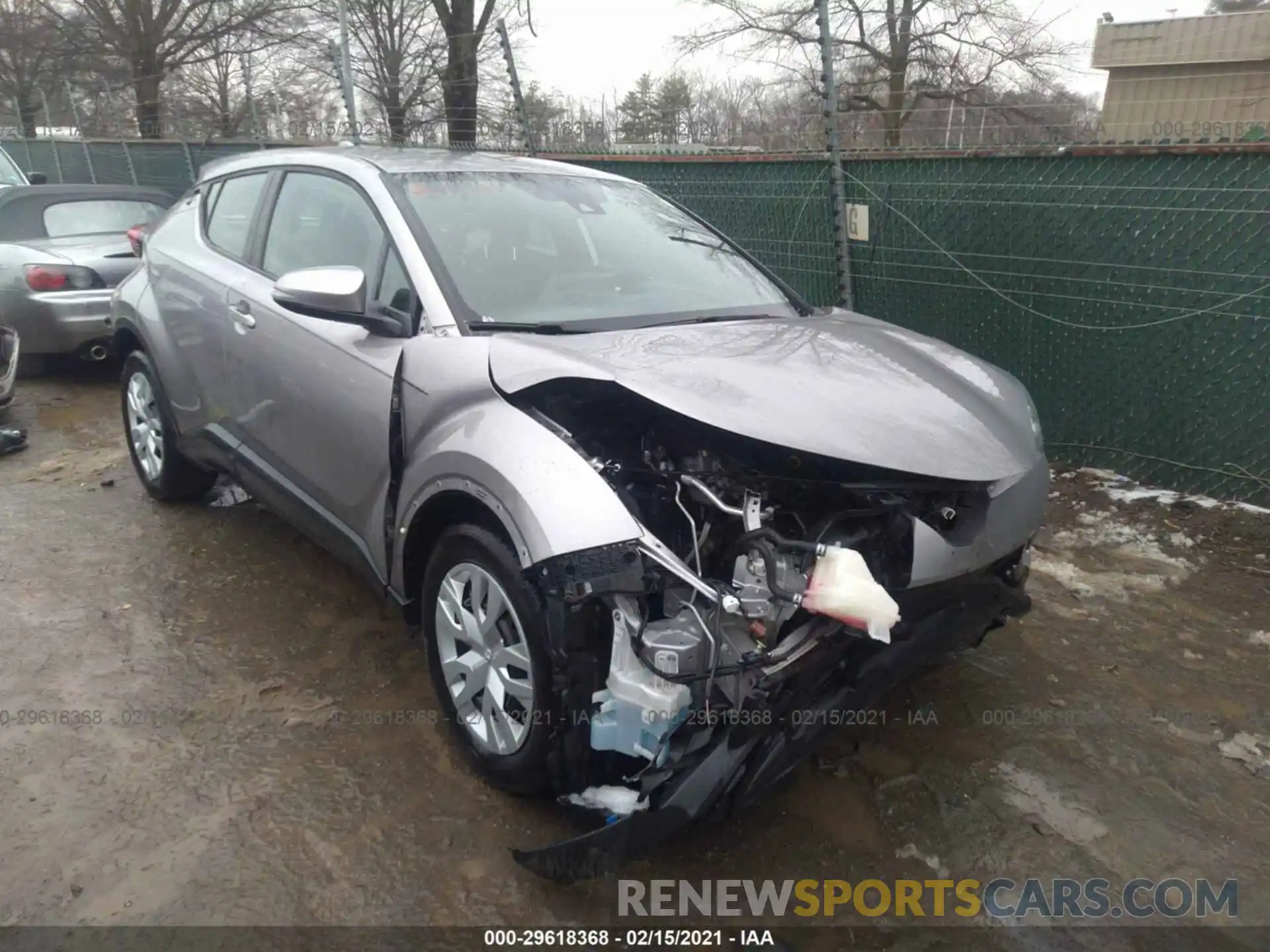 1 Photograph of a damaged car NMTKHMBX5KR079487 TOYOTA C-HR 2019