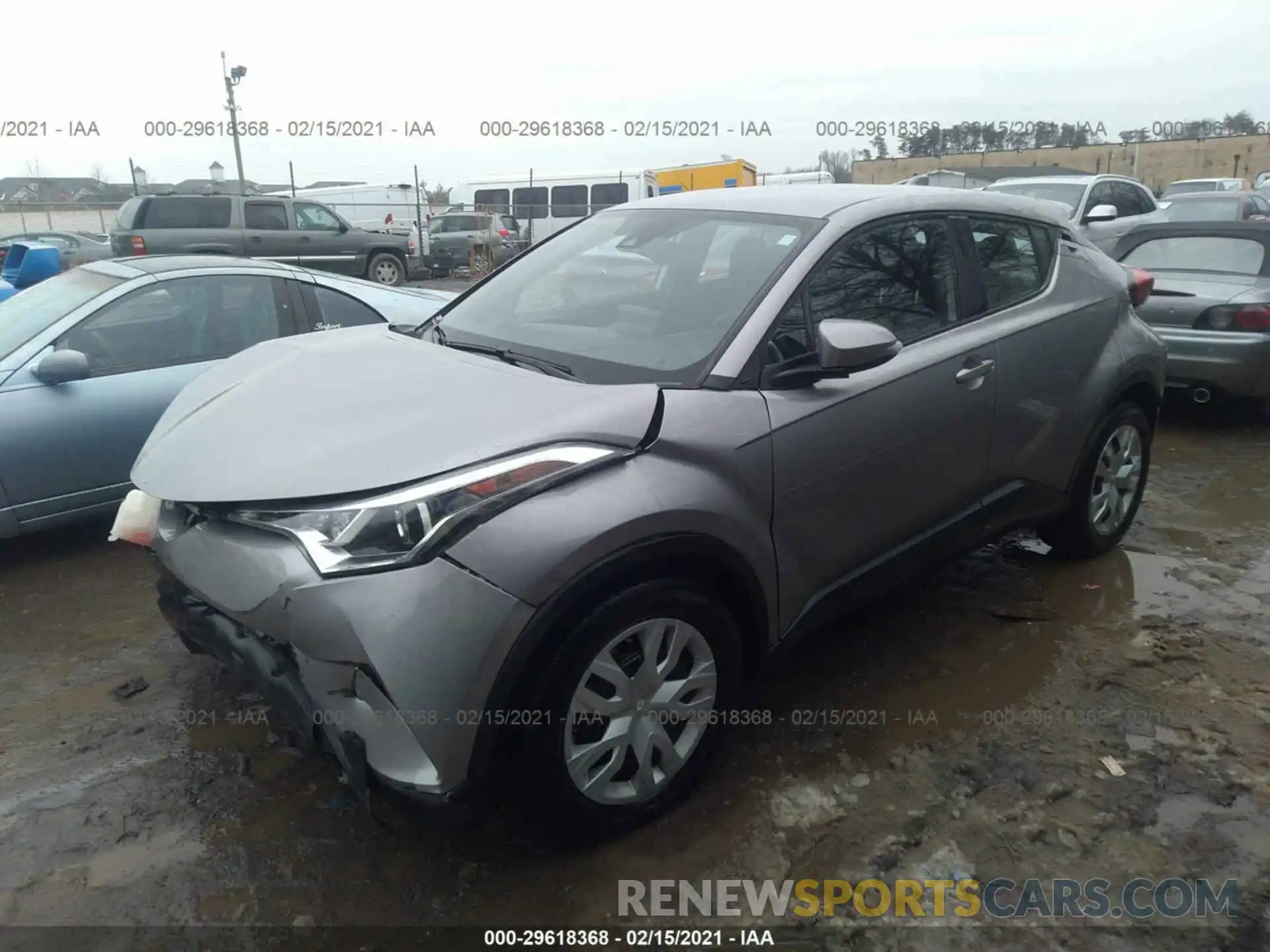 2 Фотография поврежденного автомобиля NMTKHMBX5KR079487 TOYOTA C-HR 2019