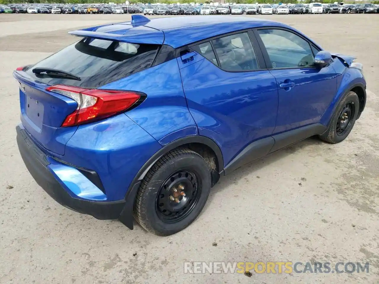 4 Фотография поврежденного автомобиля NMTKHMBX5KR079599 TOYOTA C-HR 2019