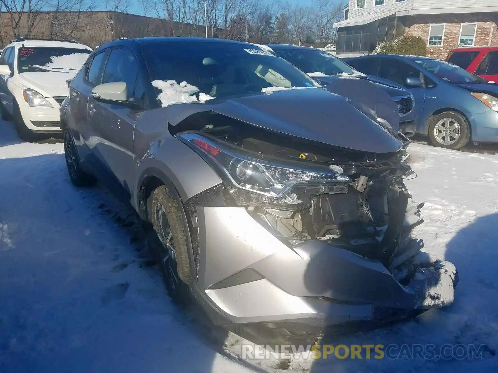 1 Photograph of a damaged car NMTKHMBX5KR081241 TOYOTA C-HR 2019