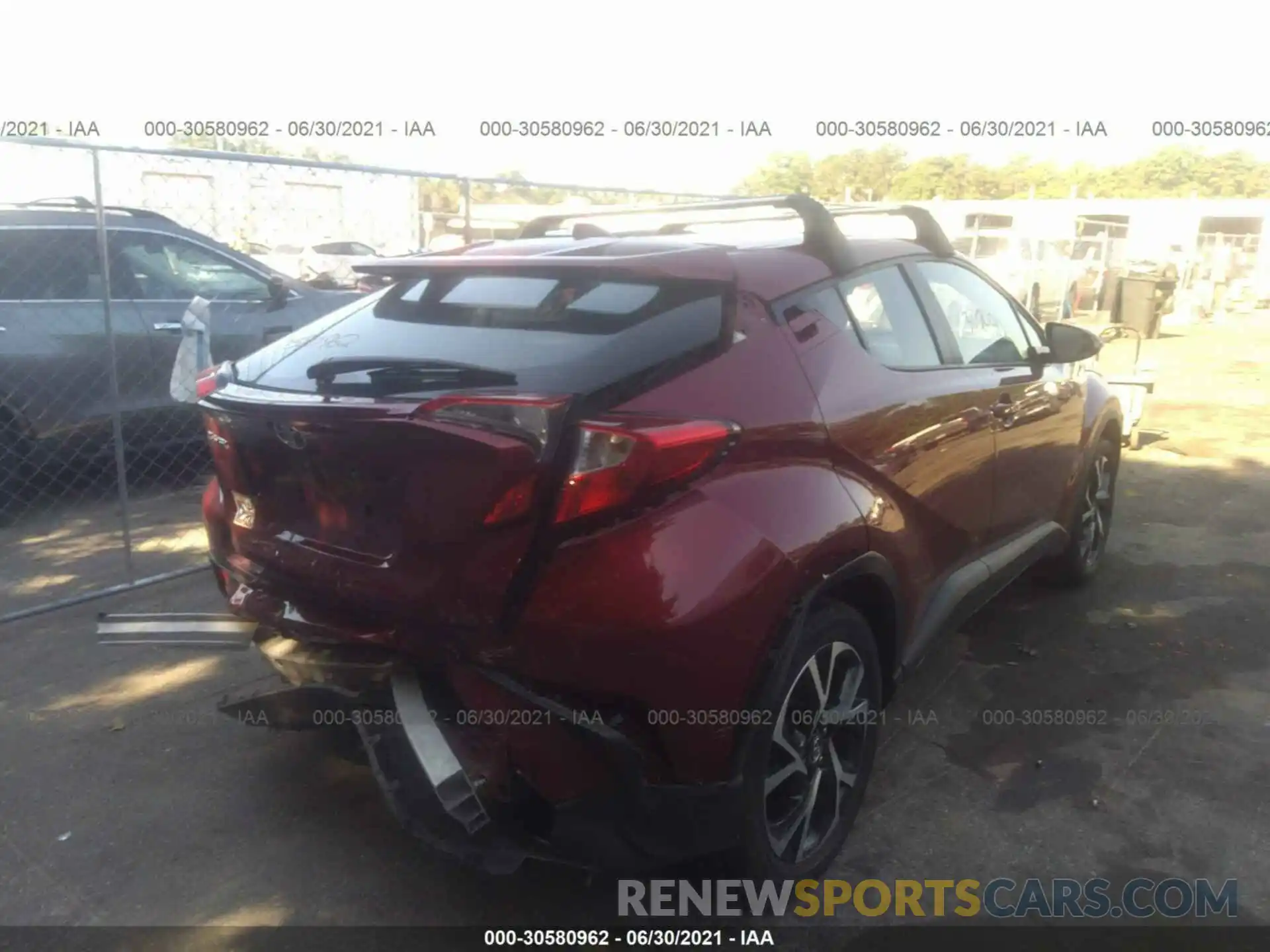 4 Photograph of a damaged car NMTKHMBX5KR081482 TOYOTA C-HR 2019