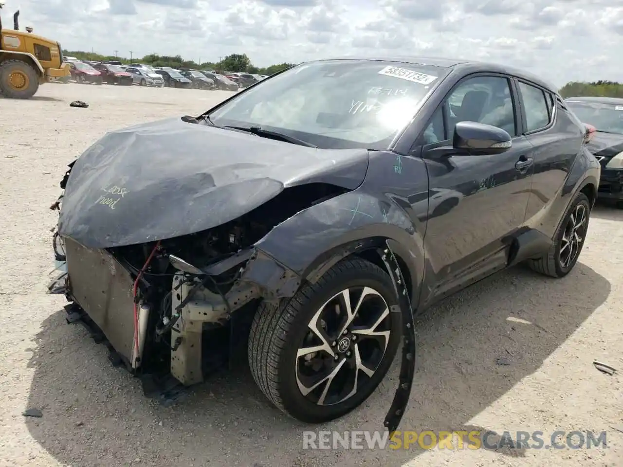 2 Photograph of a damaged car NMTKHMBX5KR081661 TOYOTA C-HR 2019