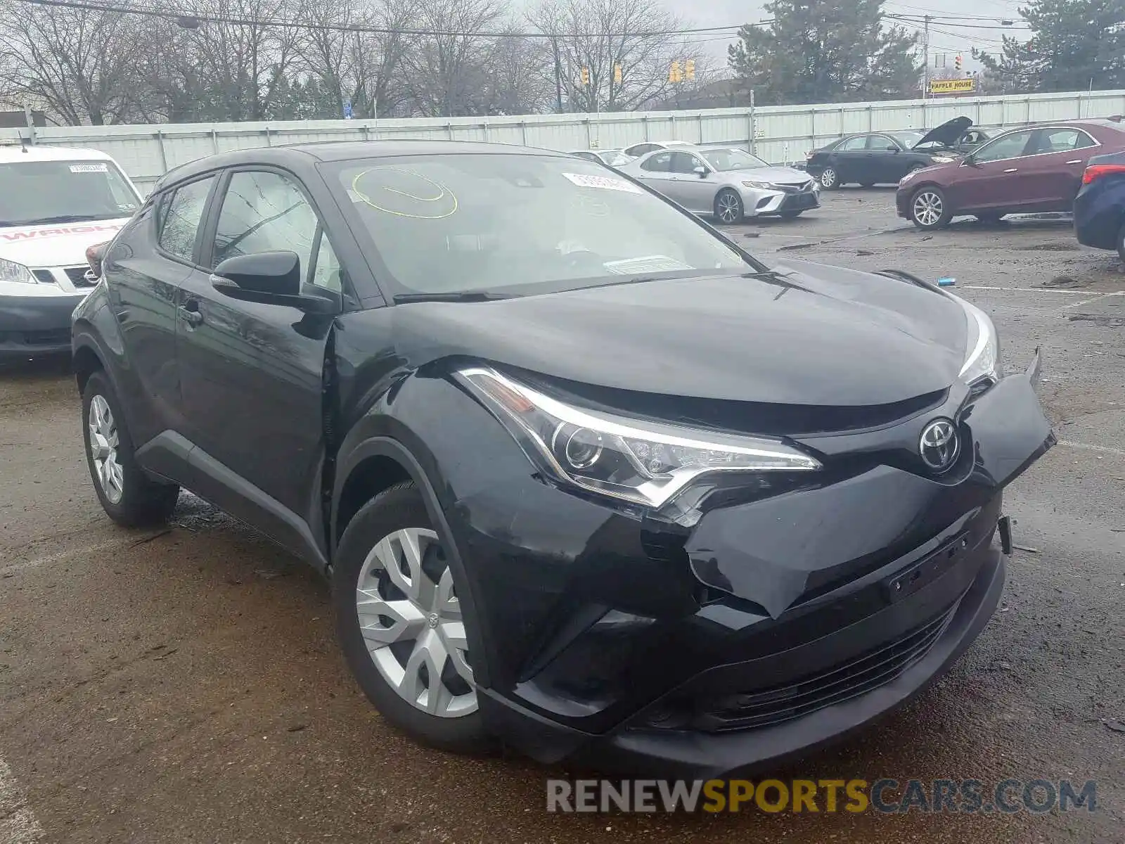 1 Photograph of a damaged car NMTKHMBX5KR081708 TOYOTA C-HR 2019