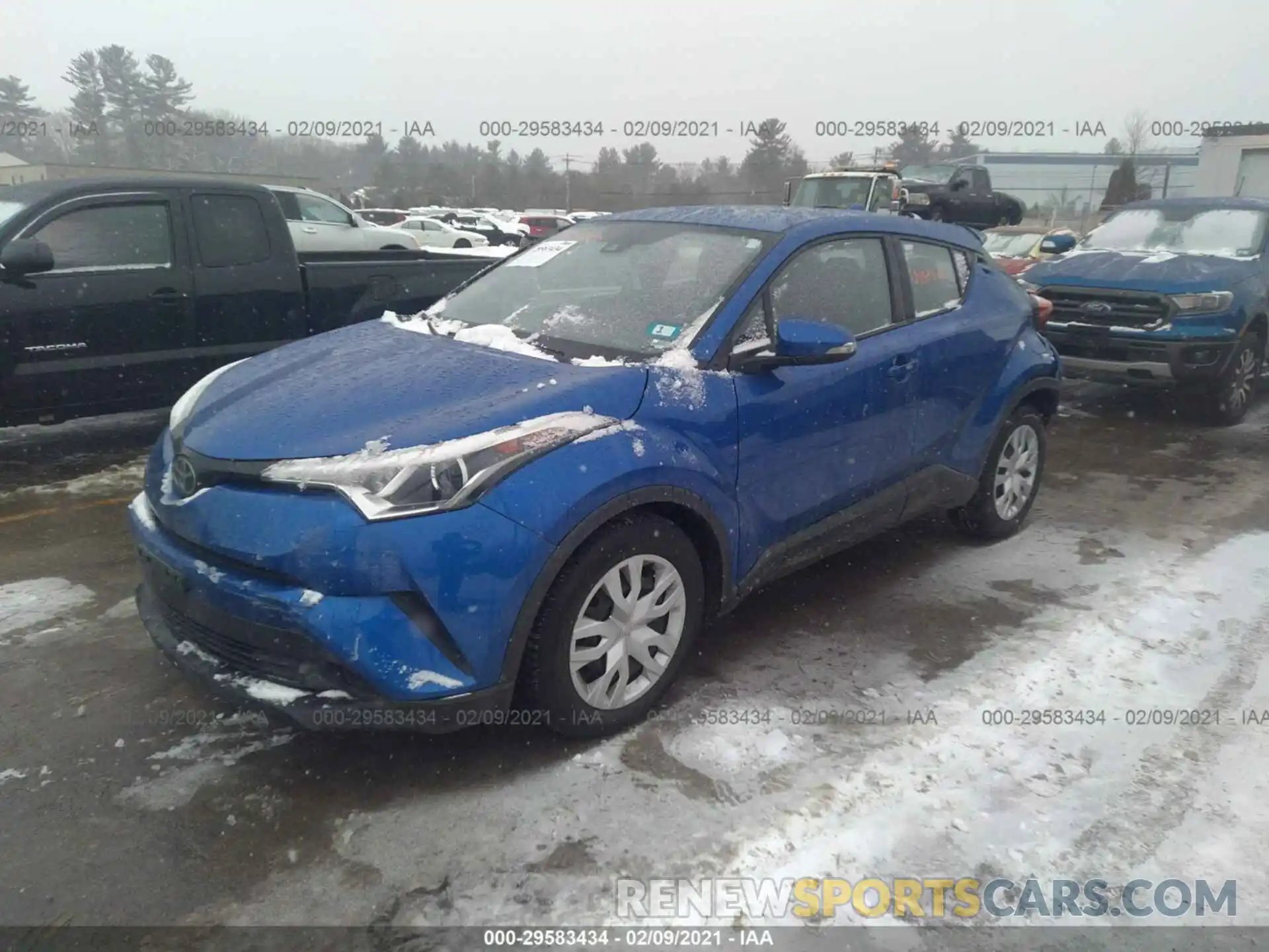 2 Photograph of a damaged car NMTKHMBX5KR082695 TOYOTA C-HR 2019