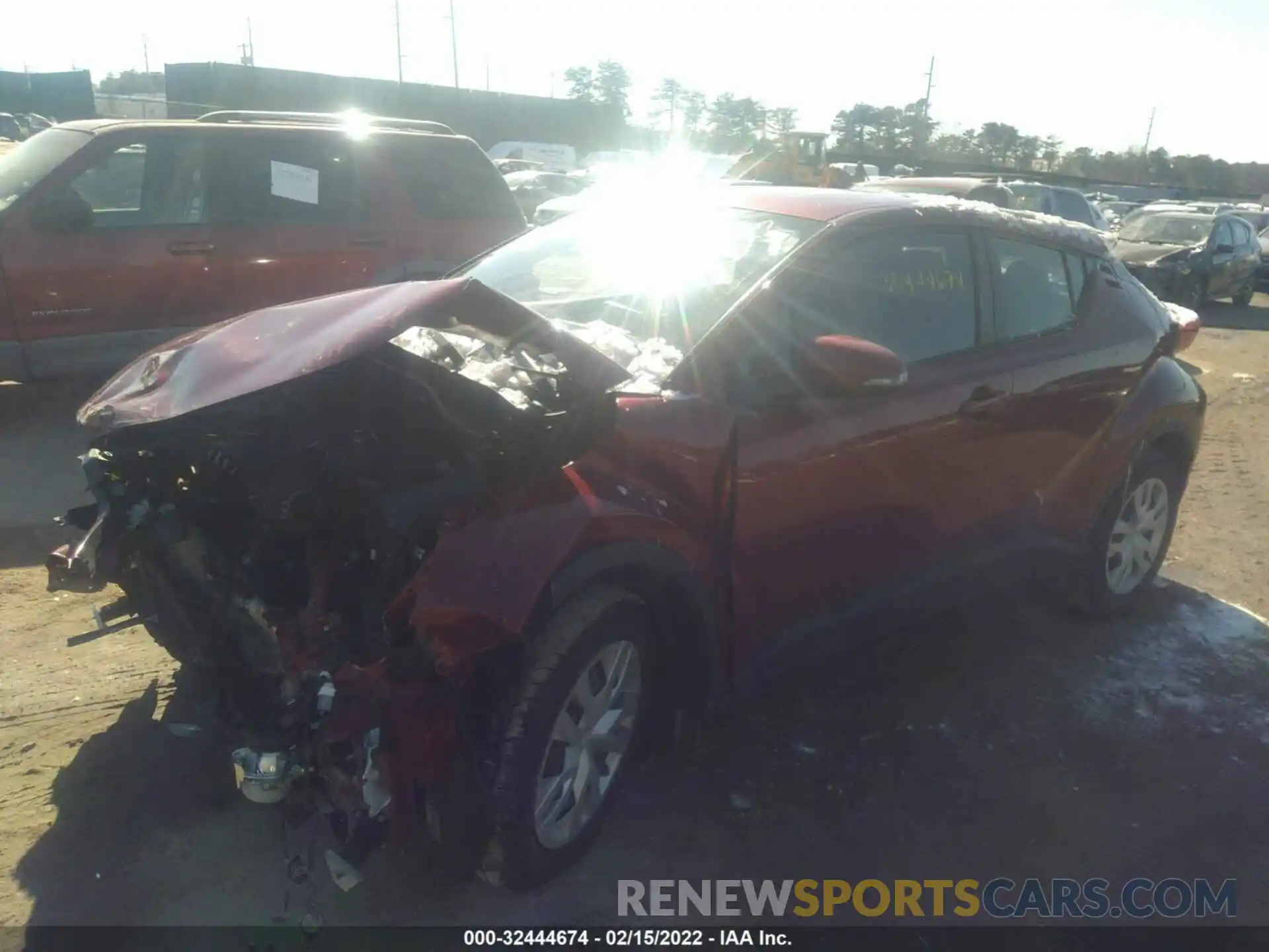 2 Photograph of a damaged car NMTKHMBX5KR082891 TOYOTA C-HR 2019